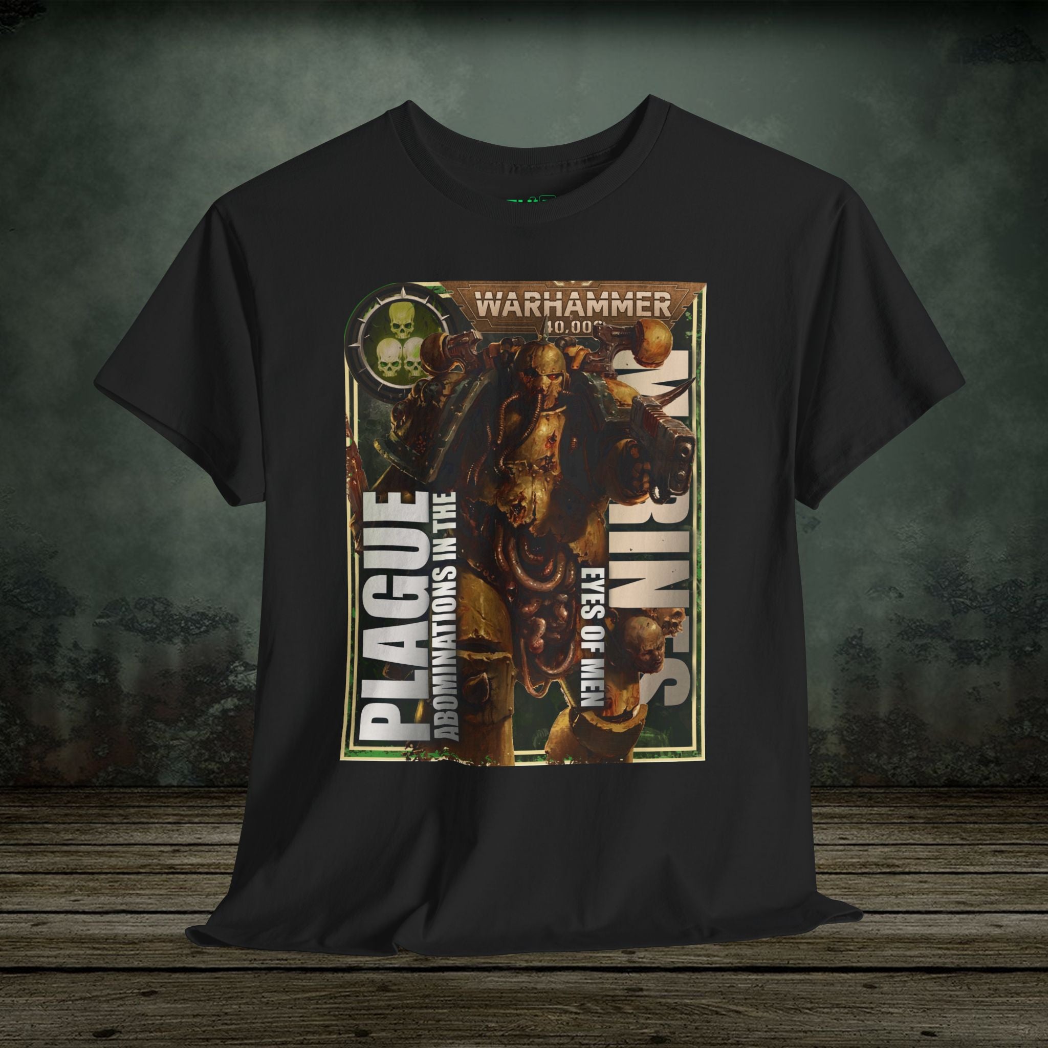 Plague Marines - Vintage Retro Gaming T-Shirt - SukiPrime