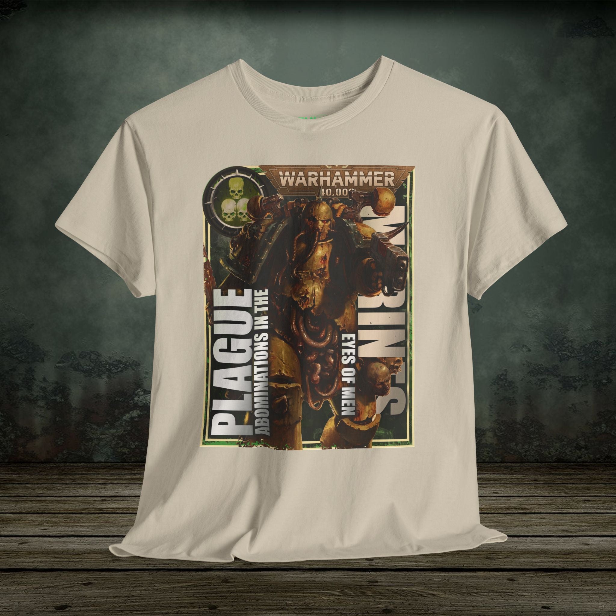 Plague Marines - Vintage Retro Gaming T-Shirt - SukiPrime