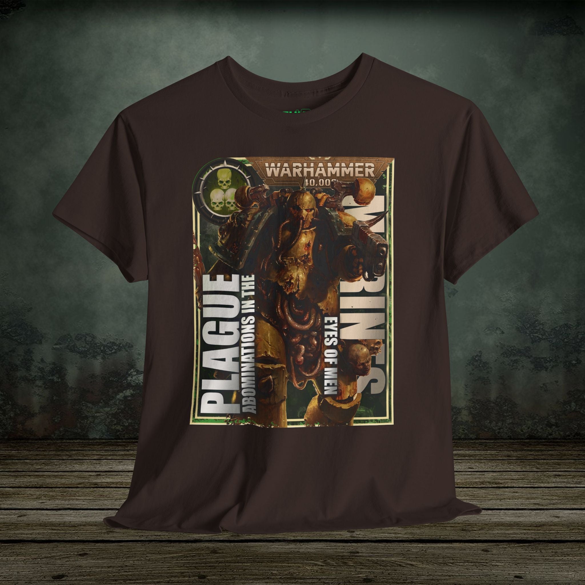 Plague Marines - Vintage Retro Gaming T-Shirt - SukiPrime