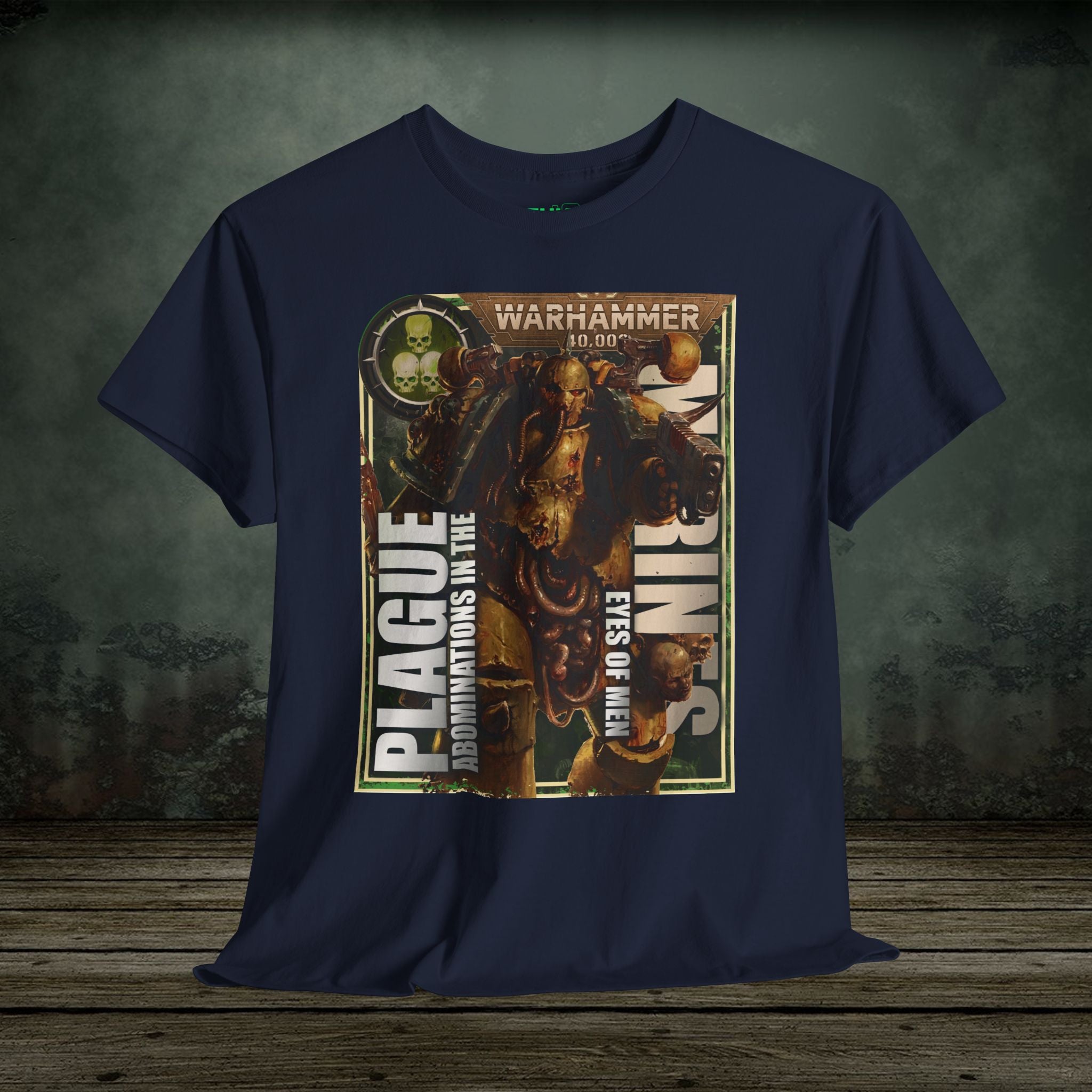 Plague Marines - Vintage Retro Gaming T-Shirt - SukiPrime