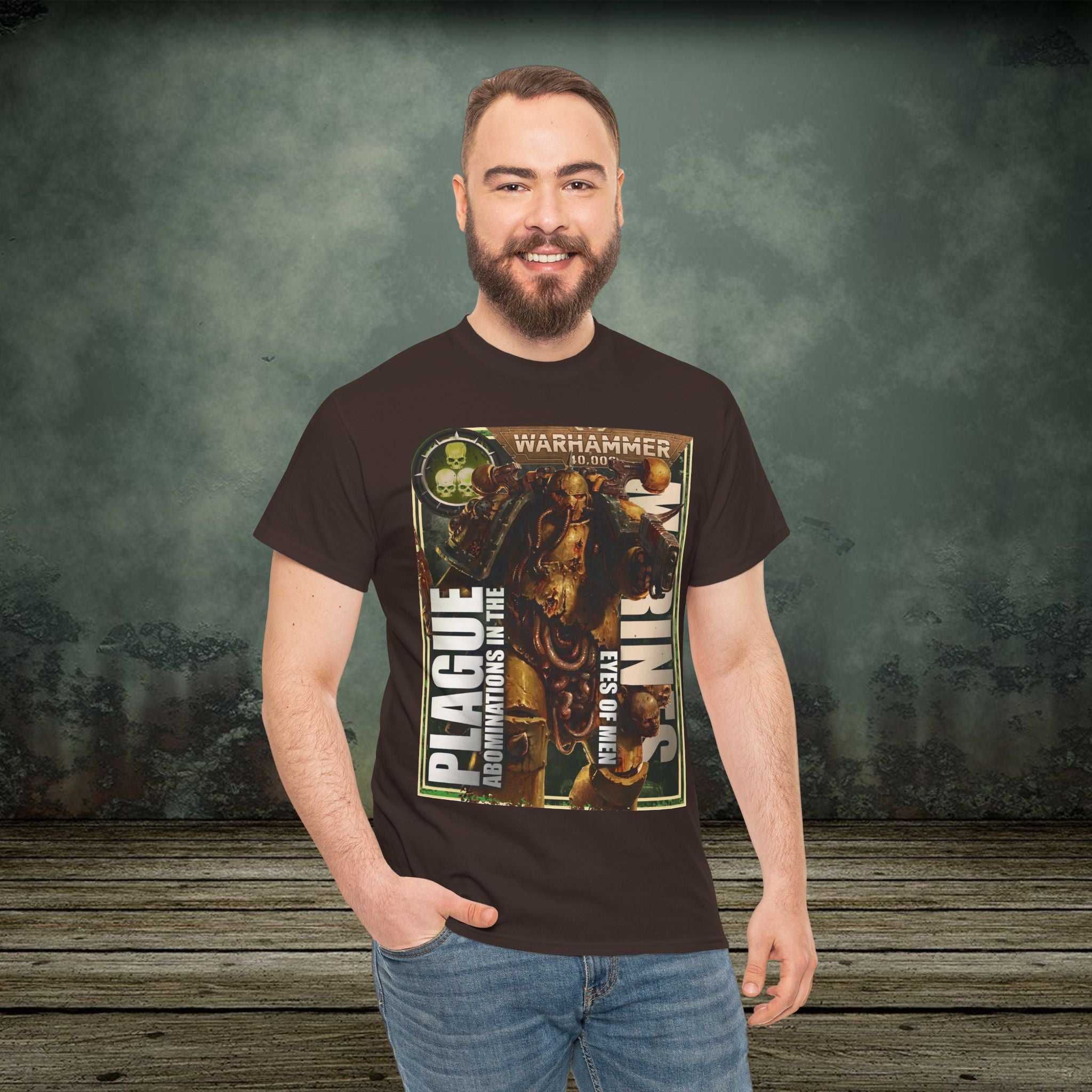 Plague Marines - Vintage Retro Gaming T-Shirt - SukiPrime