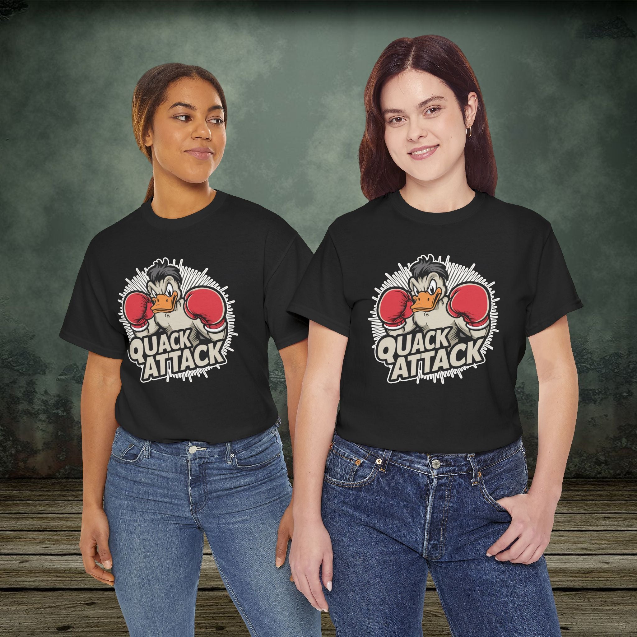 Quack Attack | Funny T-Shirts | Best Humor Graphic Tees