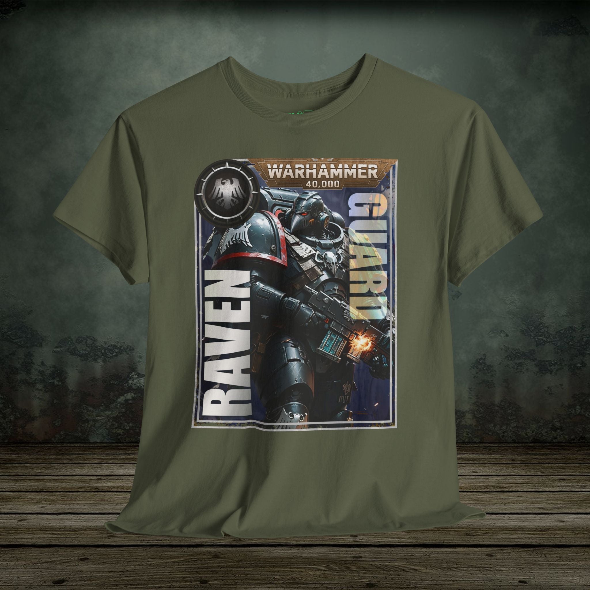 Raven Guard - Vintage Retro Gaming T-Shirt - SukiPrime