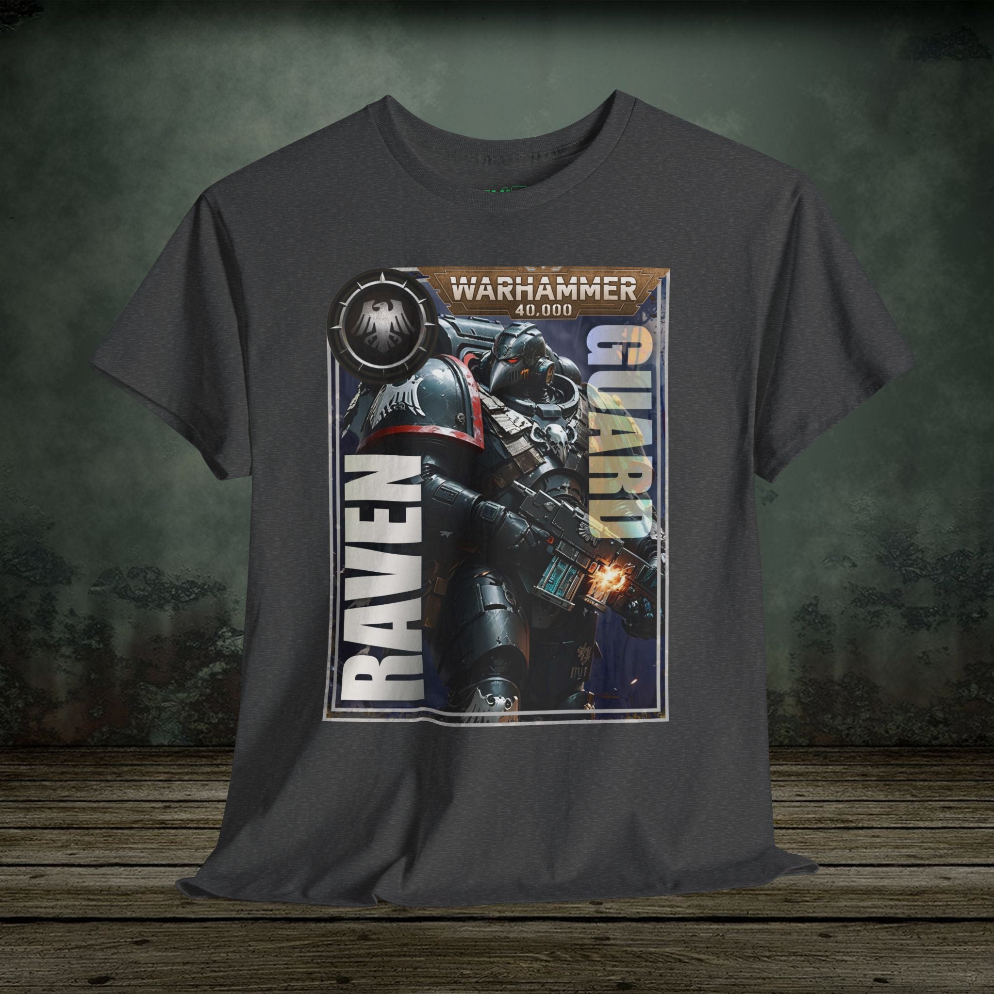Raven Guard - Vintage Retro Gaming T-Shirt - SukiPrime