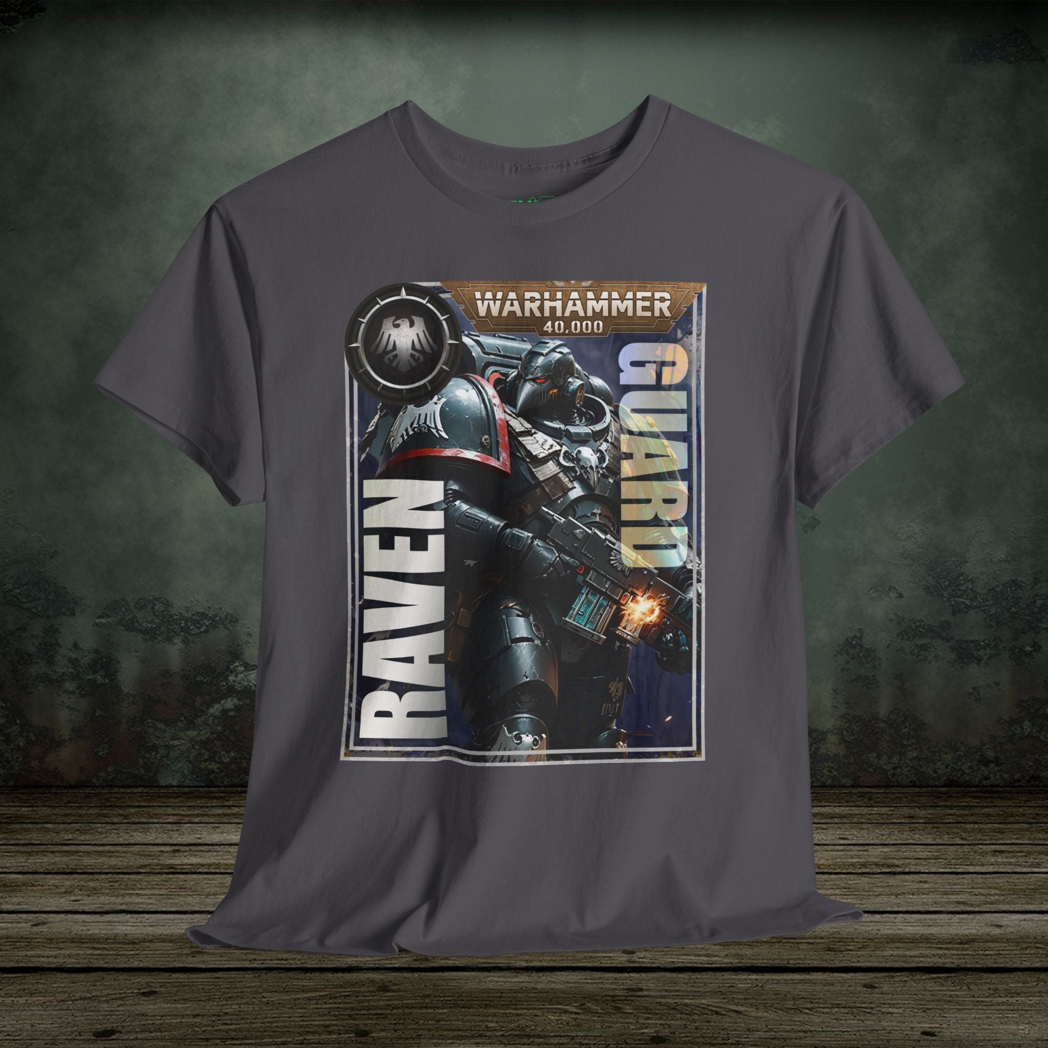 Raven Guard - Vintage Retro Gaming T-Shirt - SukiPrime