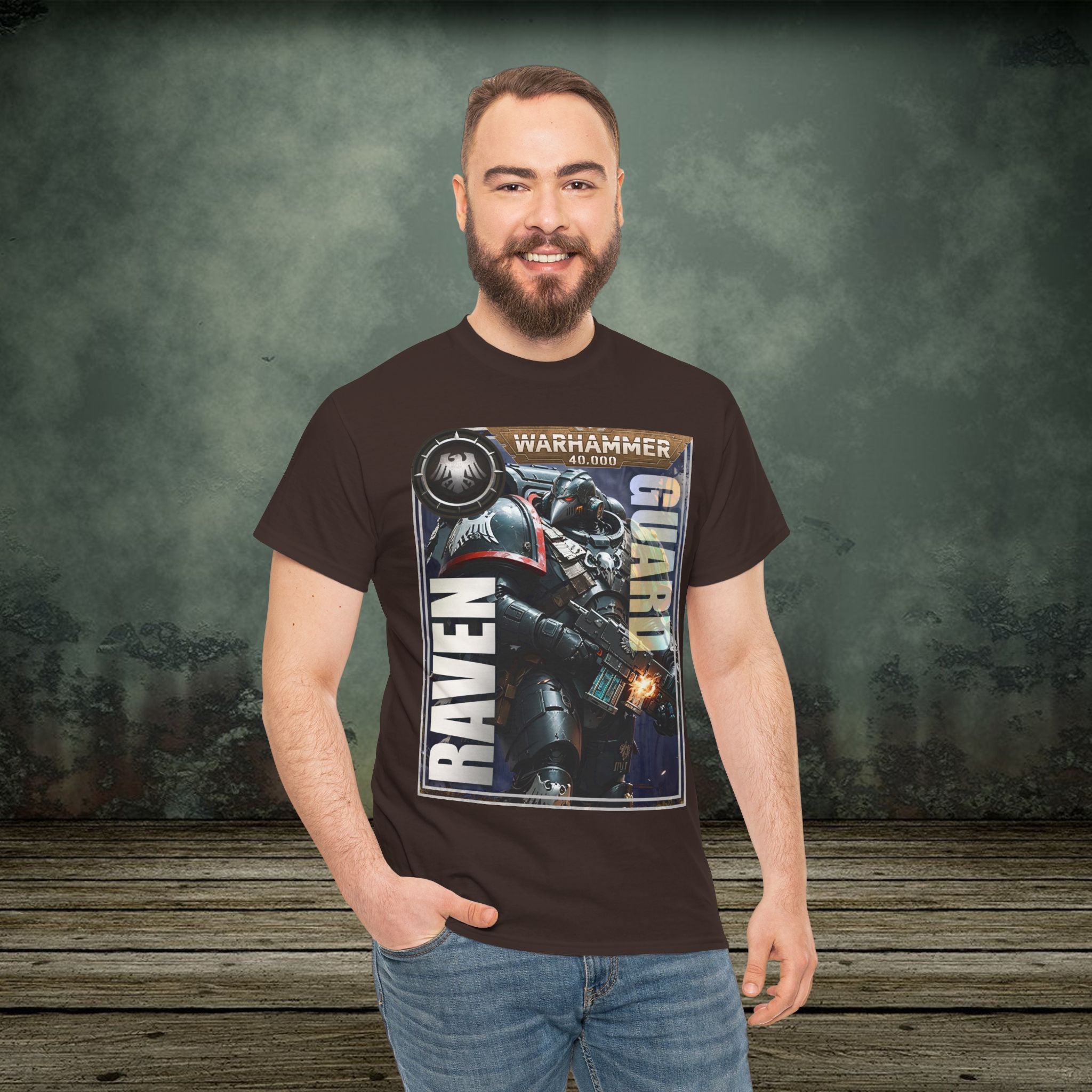 Raven Guard - Vintage Retro Gaming T-Shirt - SukiPrime