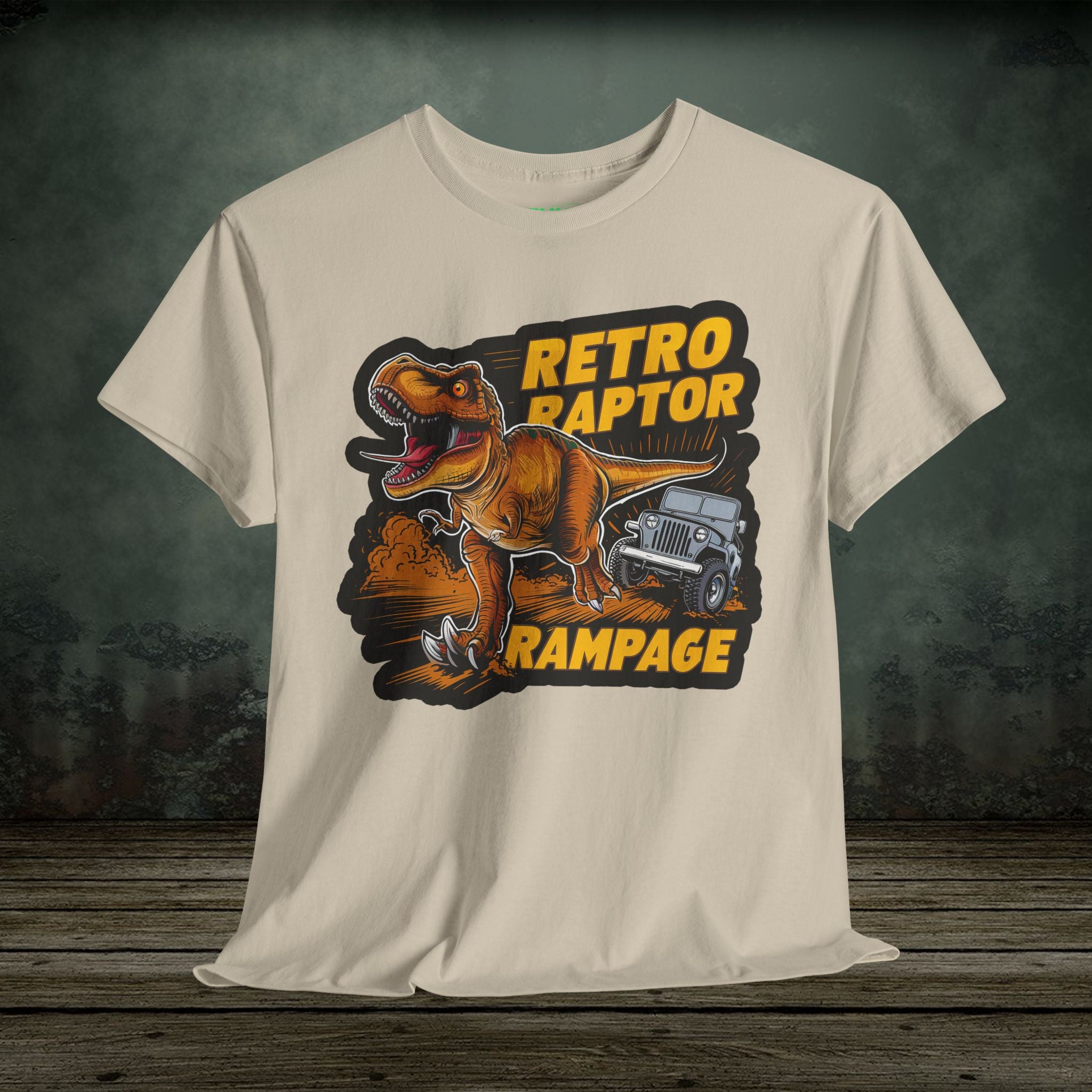 Retro Raptor | Funny T-Shirts | Best Humor Graphic Tees
