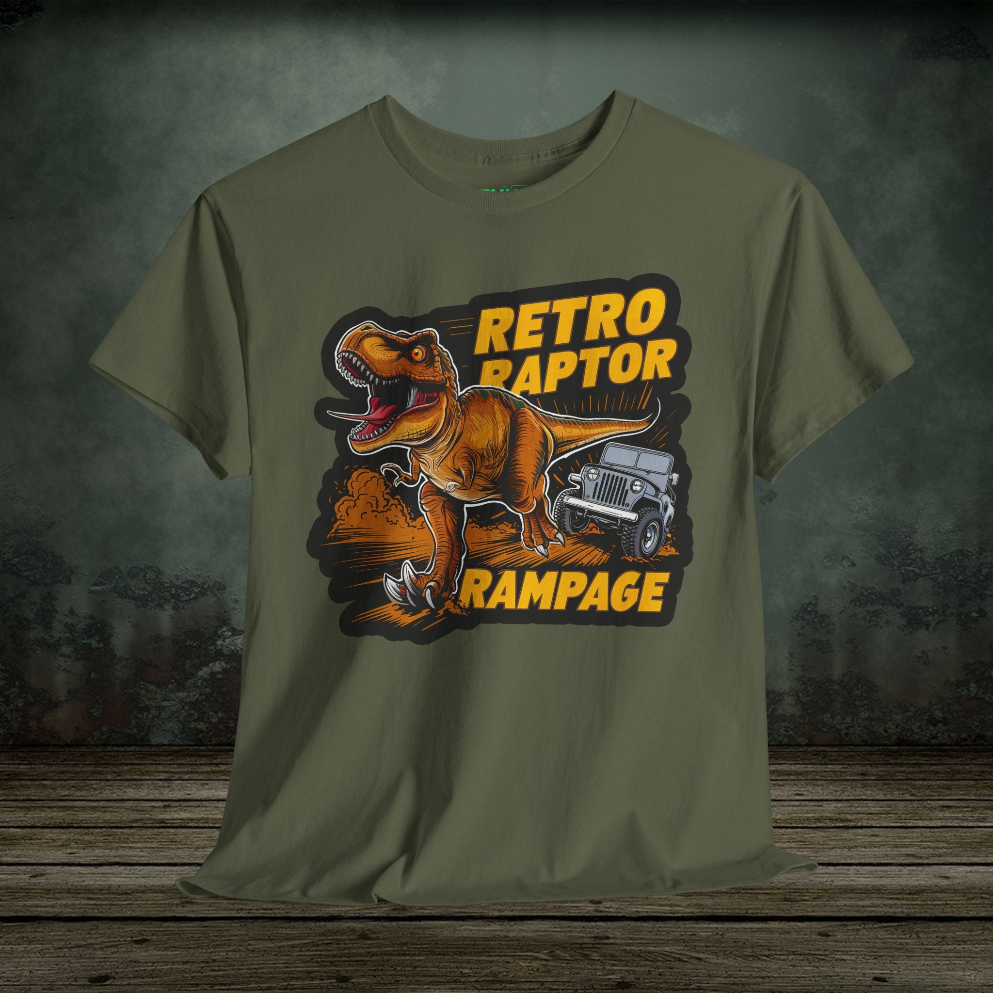 Retro Raptor | Funny T-Shirts | Best Humor Graphic Tees