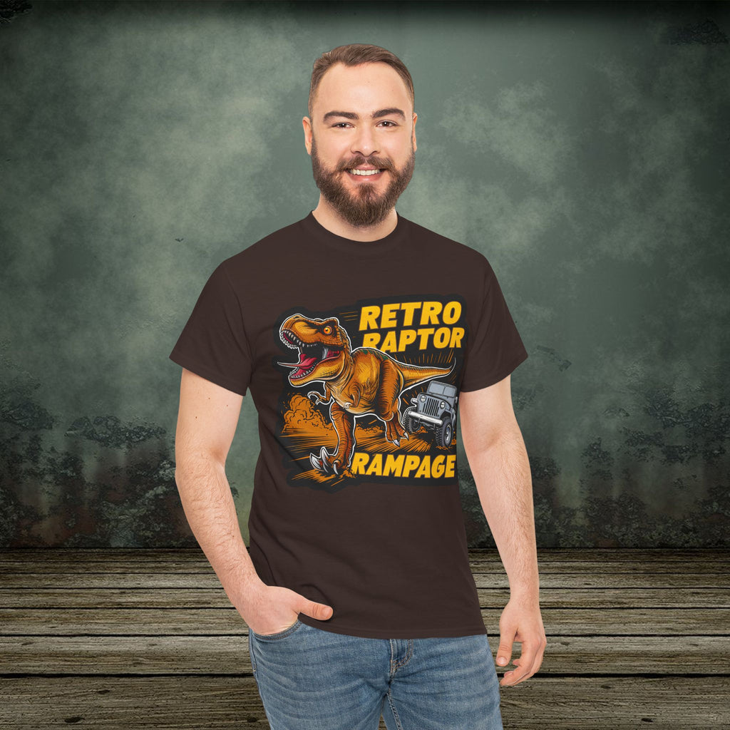 Retro Raptor | Funny T-Shirts | Best Humor Graphic Tees