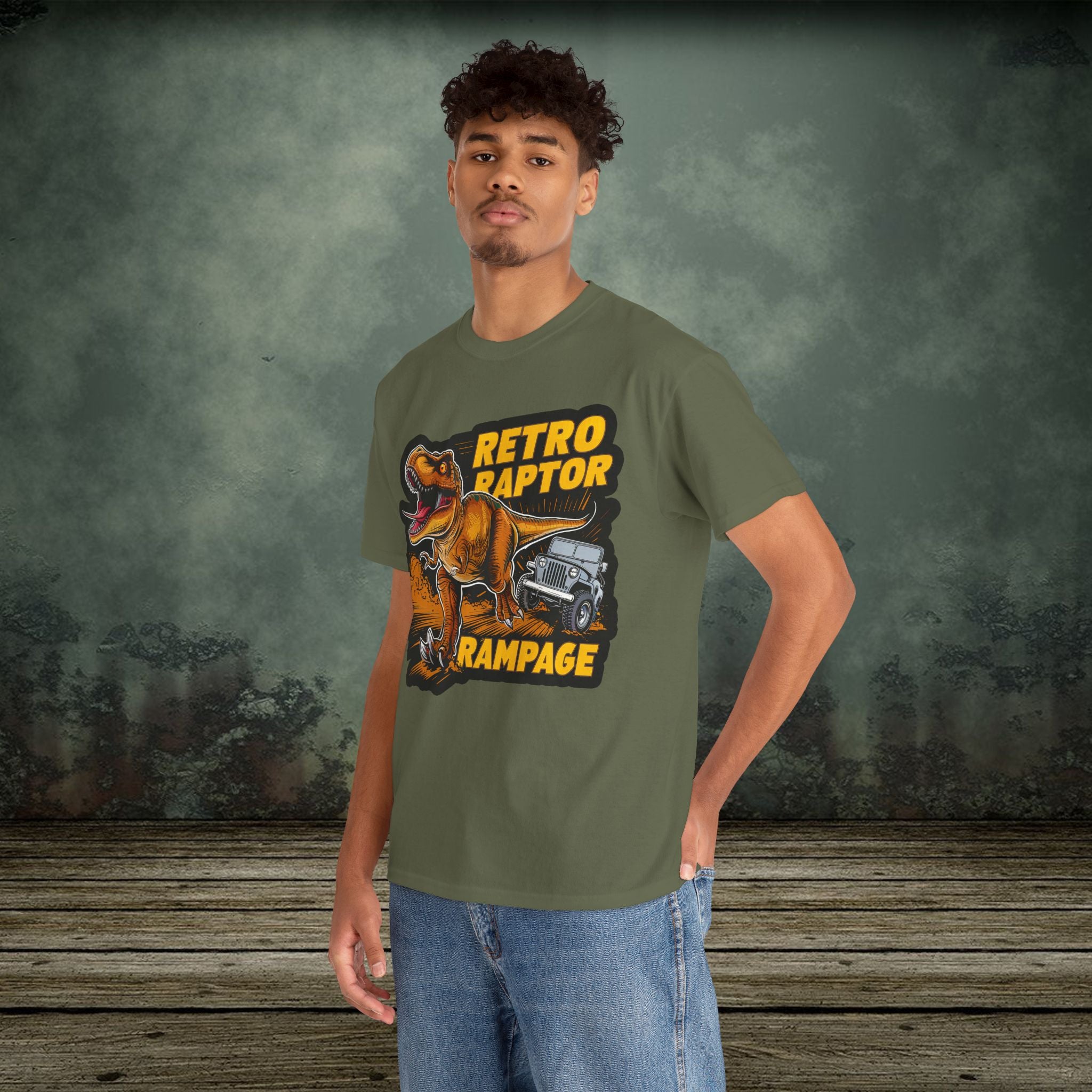 Retro Raptor | Funny T-Shirts | Best Humor Graphic Tees