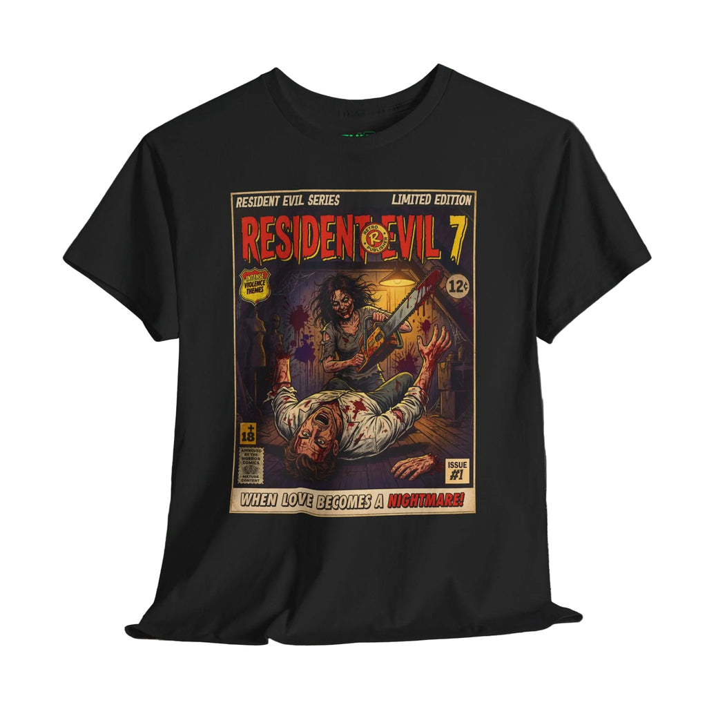 Vintage & Retro gaming t-shirts inspired by classic arcade, fighting, survival horror, shooter, and action games. Premium cotton gaming tees at SukiPrime.