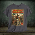 Retro Walking Dead TV Series Comic Art T-Shirt by SukiPrime
