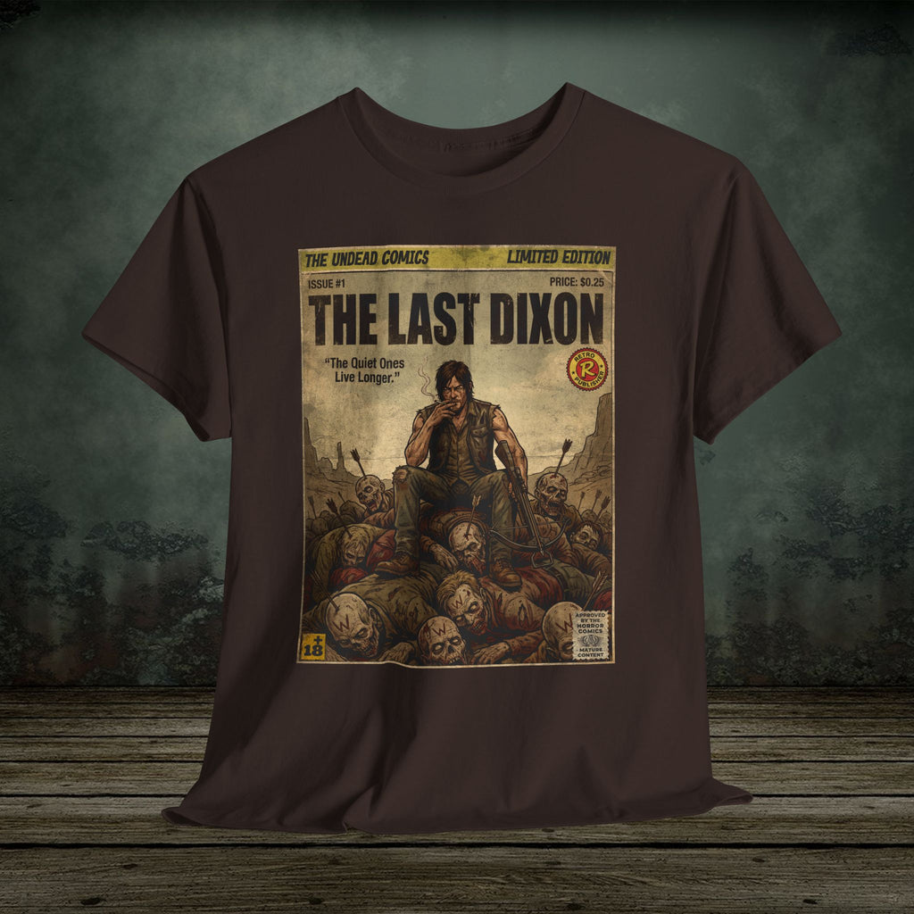 Retro Walking Dead TV Series Comic Art T-Shirt by SukiPrime