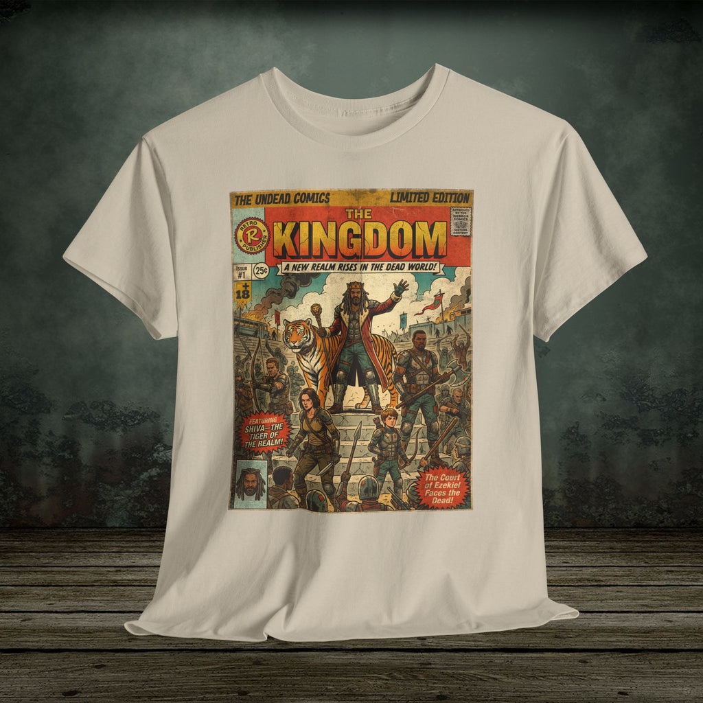 Retro Walking Dead TV Series Comic Art T-Shirt by SukiPrime