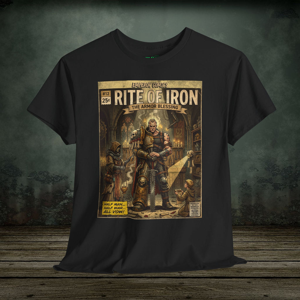 Rite of Iron - Vintage Retro Gaming T-Shirt - SukiPrime