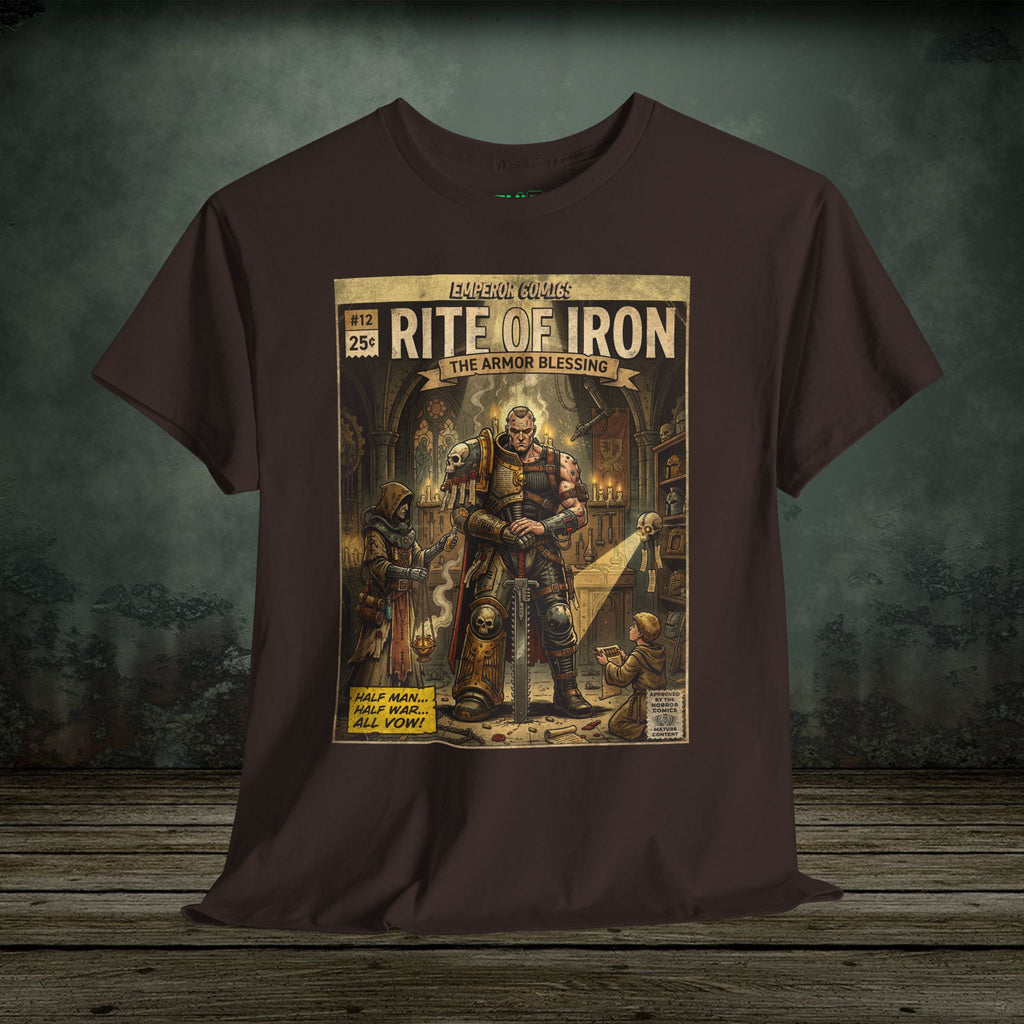 Rite of Iron - Vintage Retro Gaming T-Shirt - SukiPrime