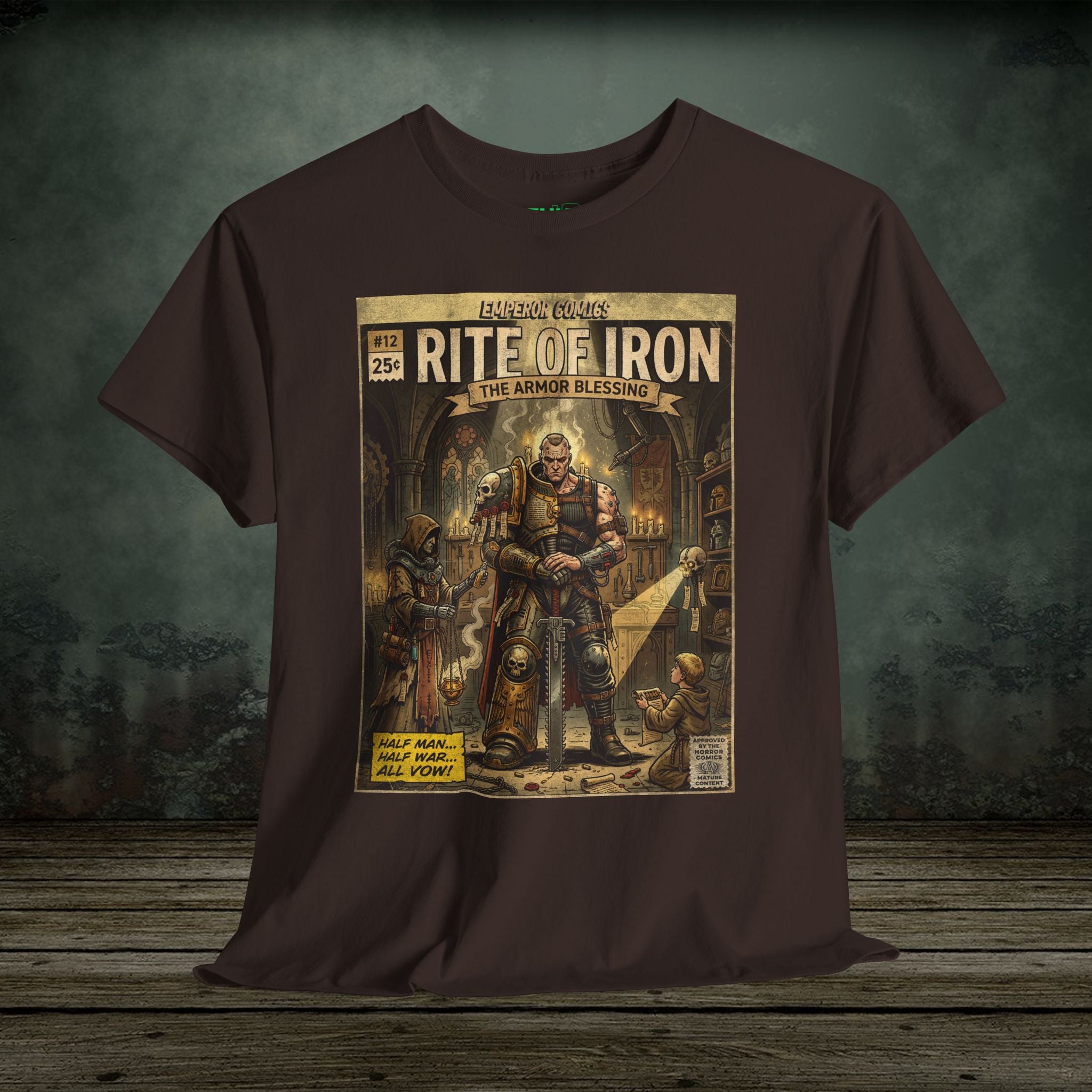 Rite of Iron - Vintage Retro Gaming T-Shirt - SukiPrime
