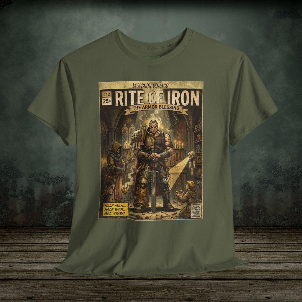 Rite of Iron - Vintage Retro Gaming T-Shirt - SukiPrime