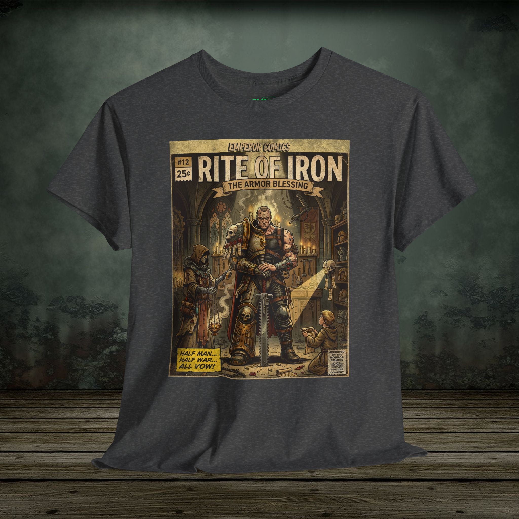 Rite of Iron - Vintage Retro Gaming T-Shirt - SukiPrime
