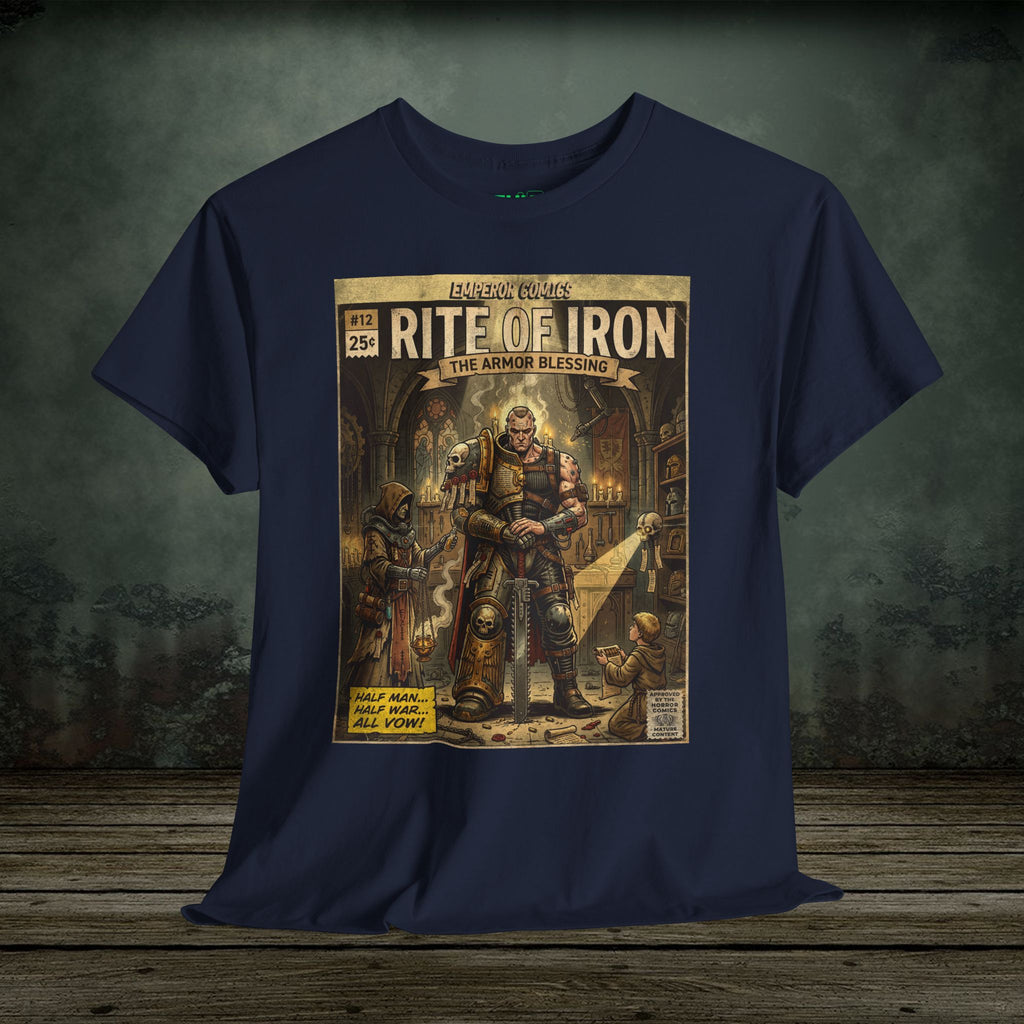 Rite of Iron - Vintage Retro Gaming T-Shirt - SukiPrime