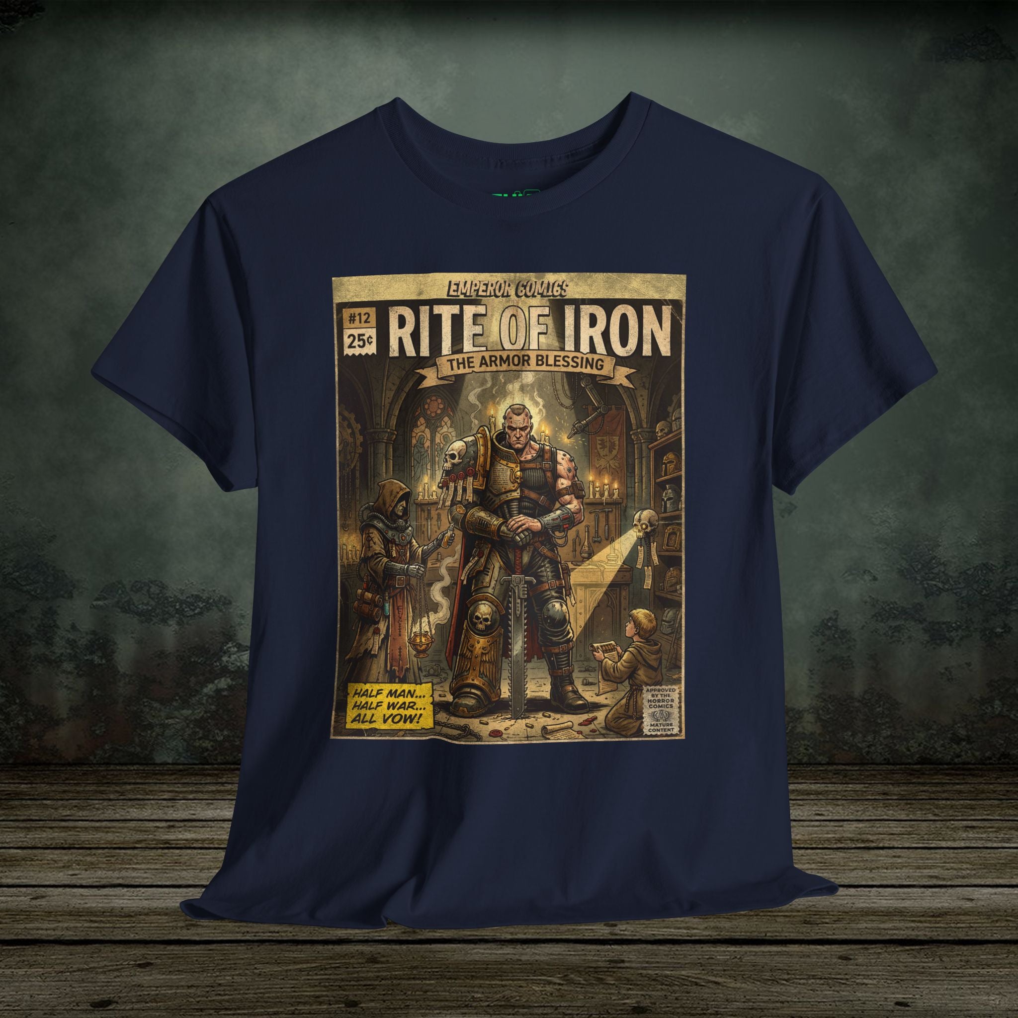 Rite of Iron - Vintage Retro Gaming T-Shirt - SukiPrime