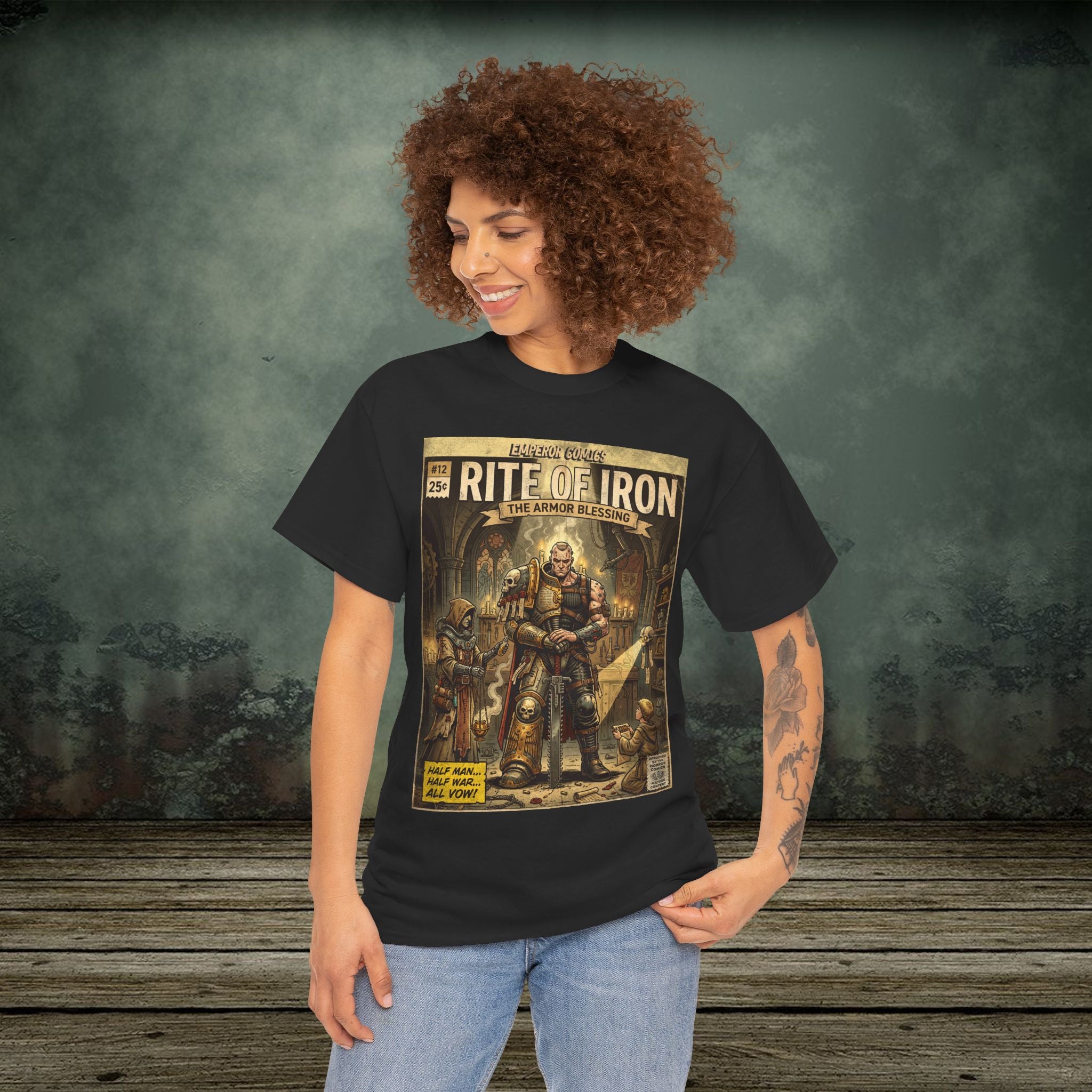 Rite of Iron - Vintage Retro Gaming T-Shirt - SukiPrime