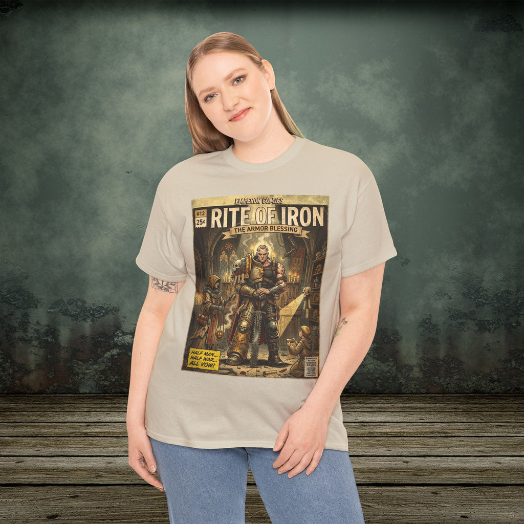 Rite of Iron - Vintage Retro Gaming T-Shirt - SukiPrime