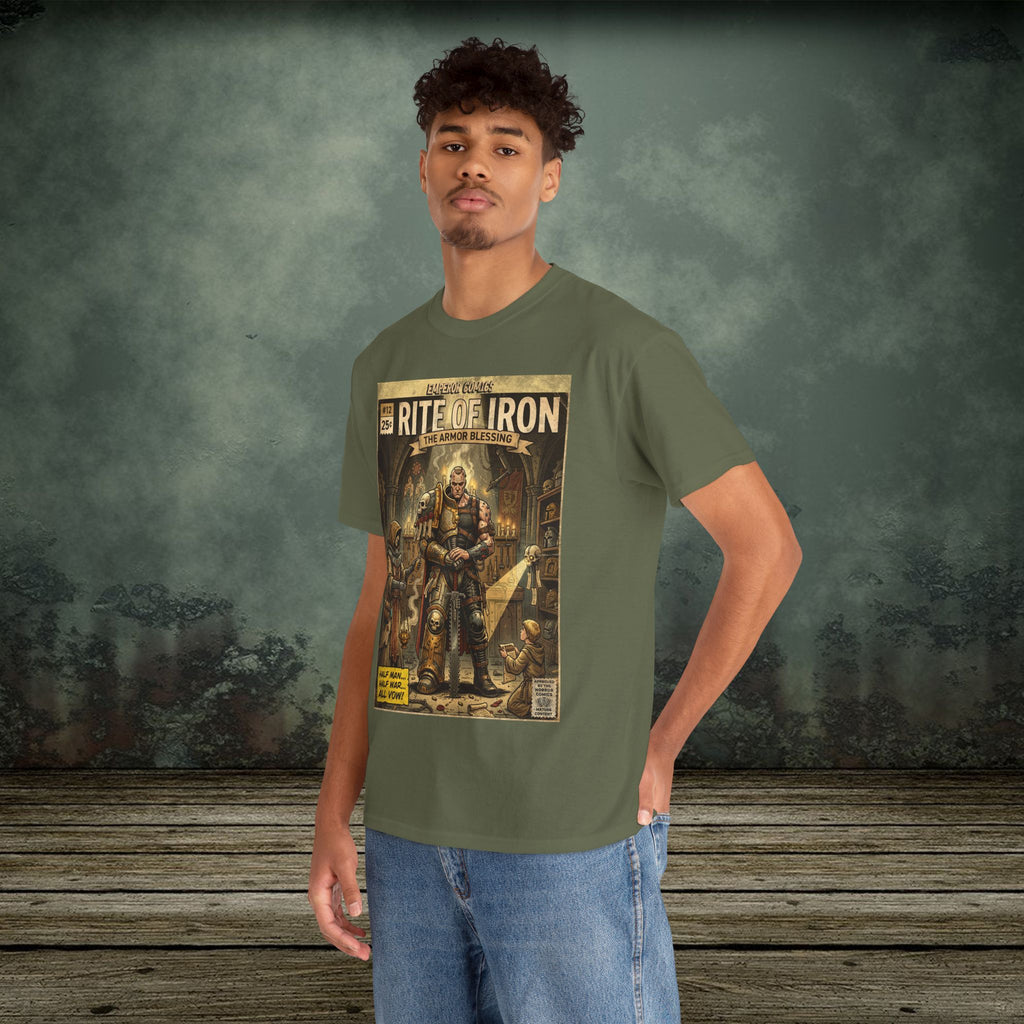 Rite of Iron - Vintage Retro Gaming T-Shirt - SukiPrime
