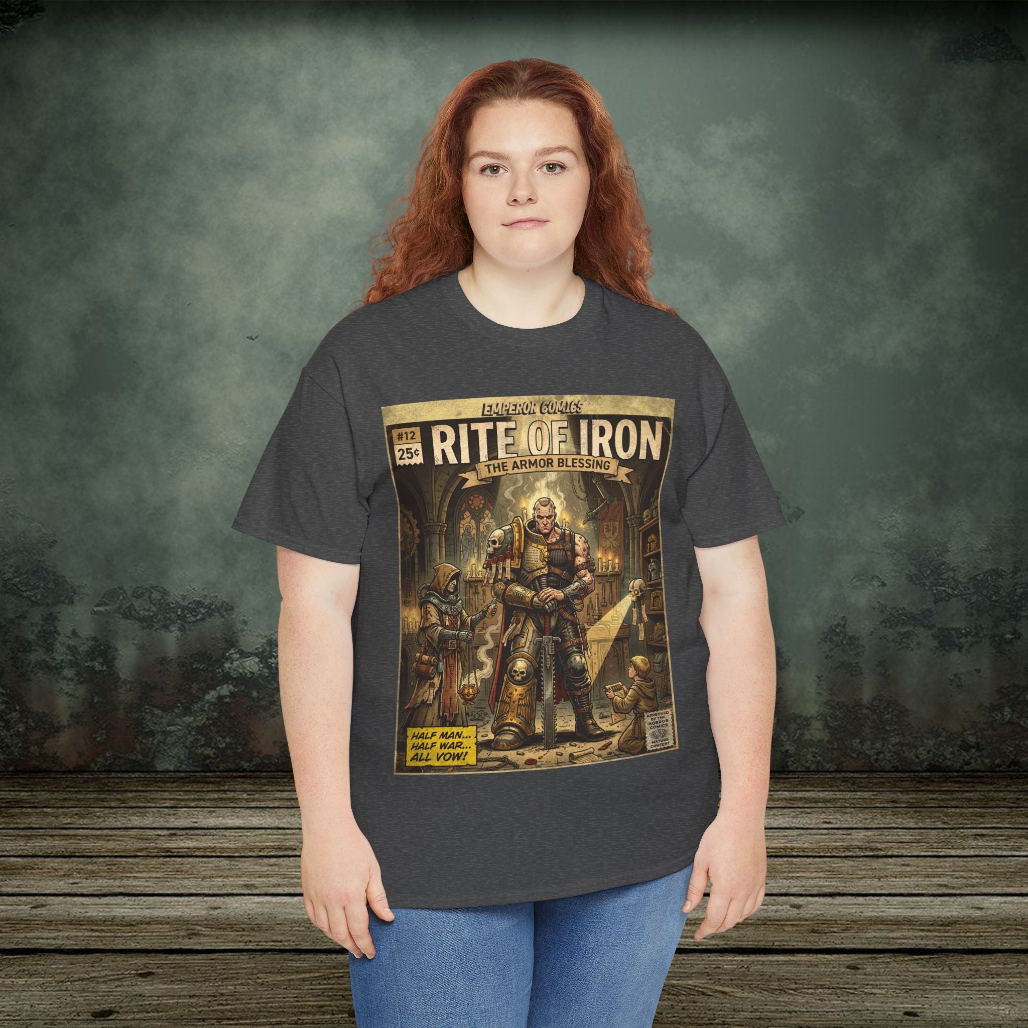 Rite of Iron - Vintage Retro Gaming T-Shirt - SukiPrime