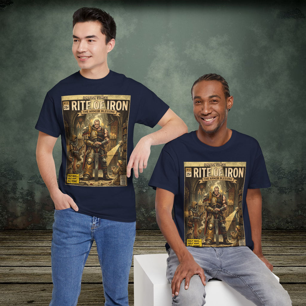 Rite of Iron - Vintage Retro Gaming T-Shirt - SukiPrime