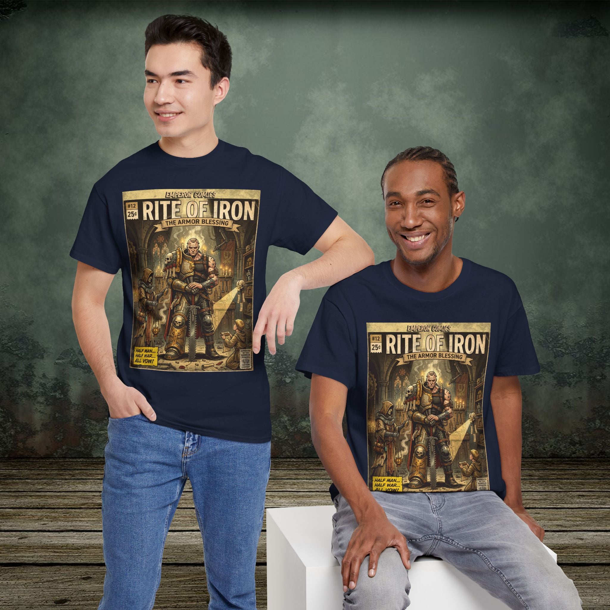 Rite of Iron - Vintage Retro Gaming T-Shirt - SukiPrime