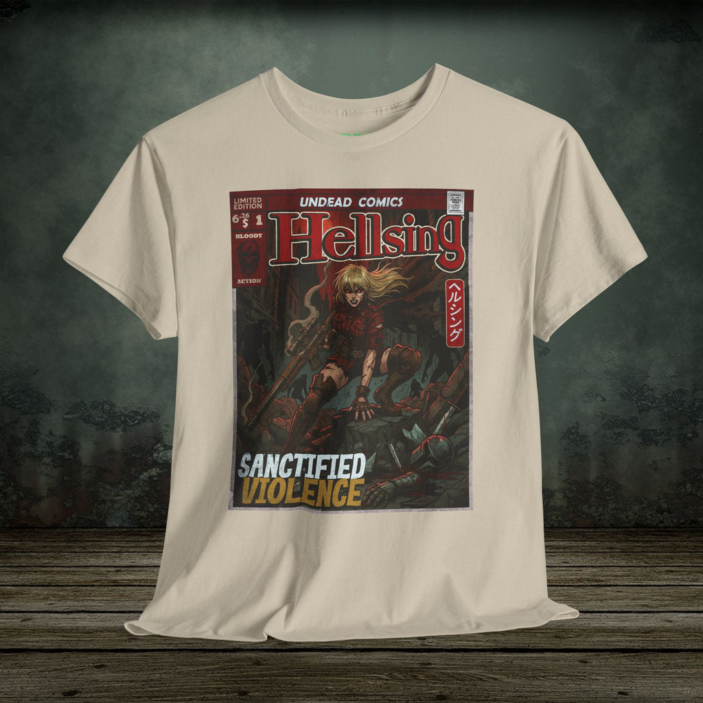 Sanctified Violence | Anime Graphic T-Shirt - SukiPrime