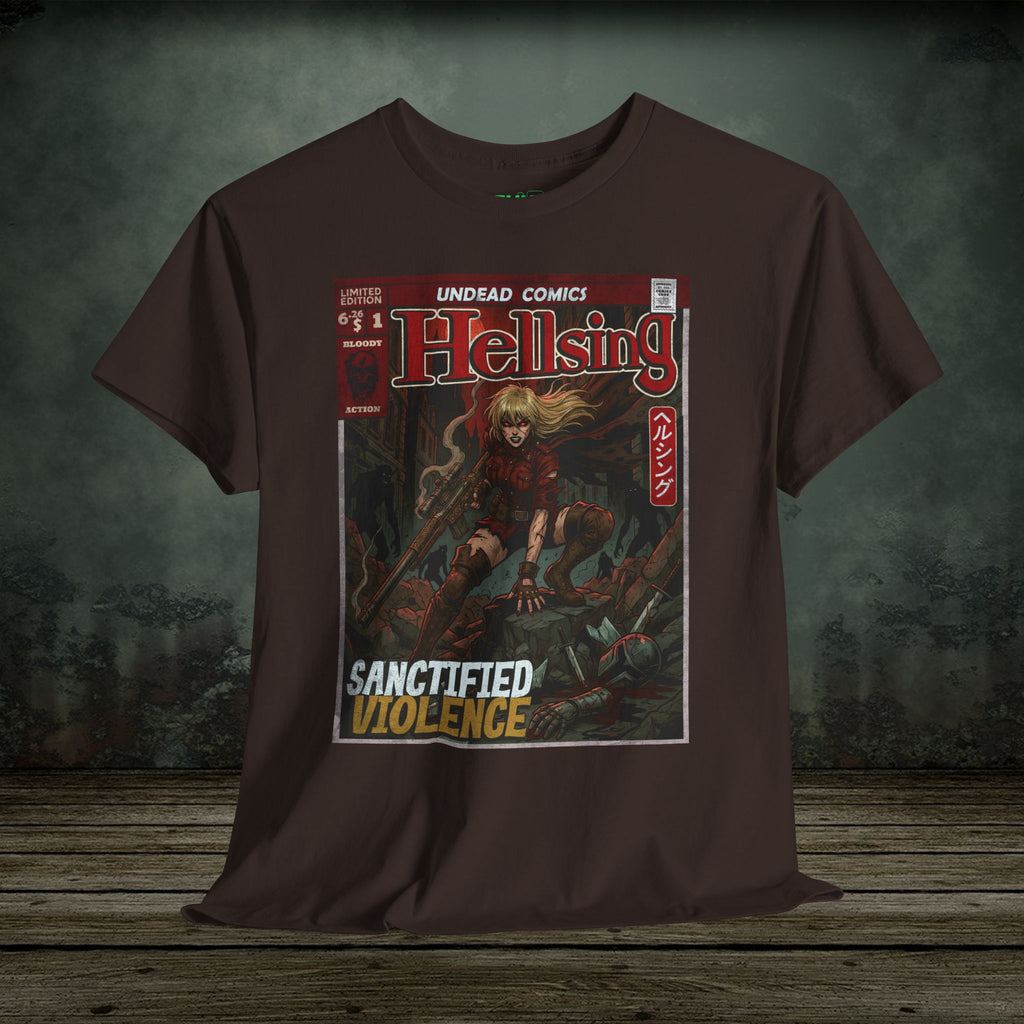 Sanctified Violence | Anime Graphic T-Shirt - SukiPrime