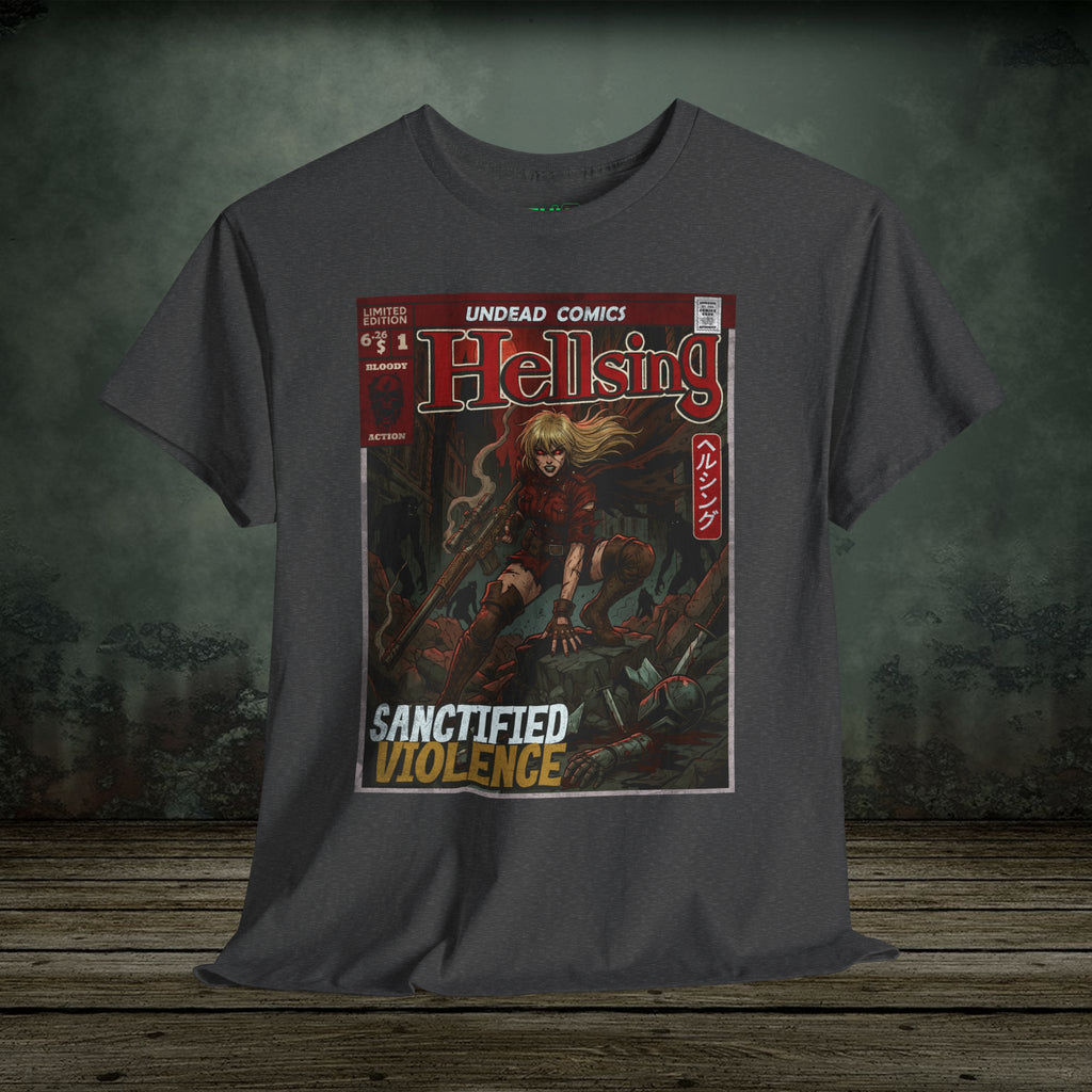 Sanctified Violence | Anime Graphic T-Shirt - SukiPrime