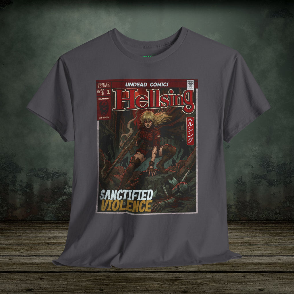 Sanctified Violence | Anime Graphic T-Shirt - SukiPrime