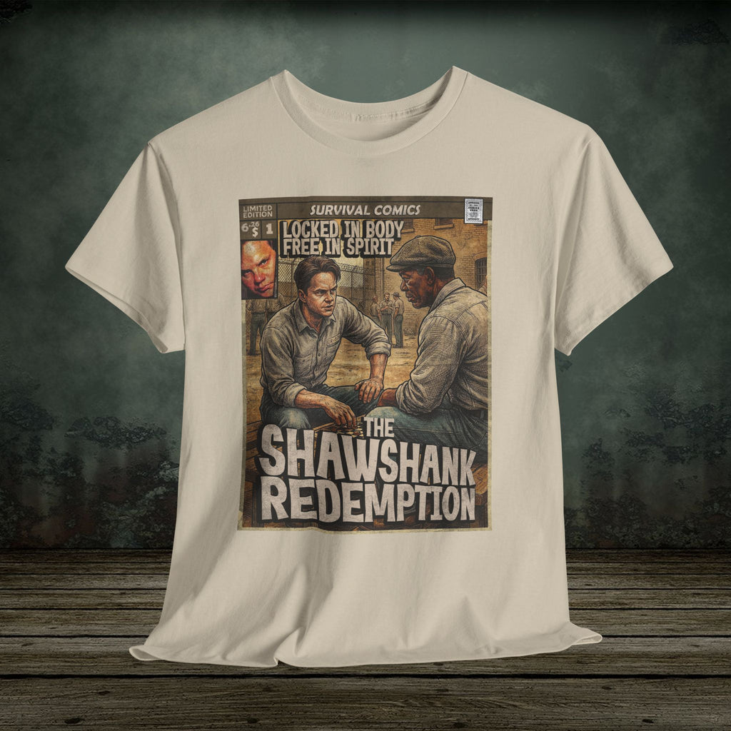 classic movie inspired vintage comic book cover art premium t-shirt
