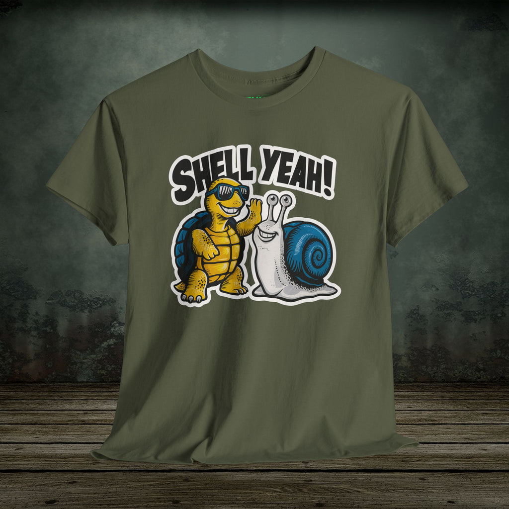 Shell Yeh! | Funny T-Shirts | Best Humor Graphic Tees