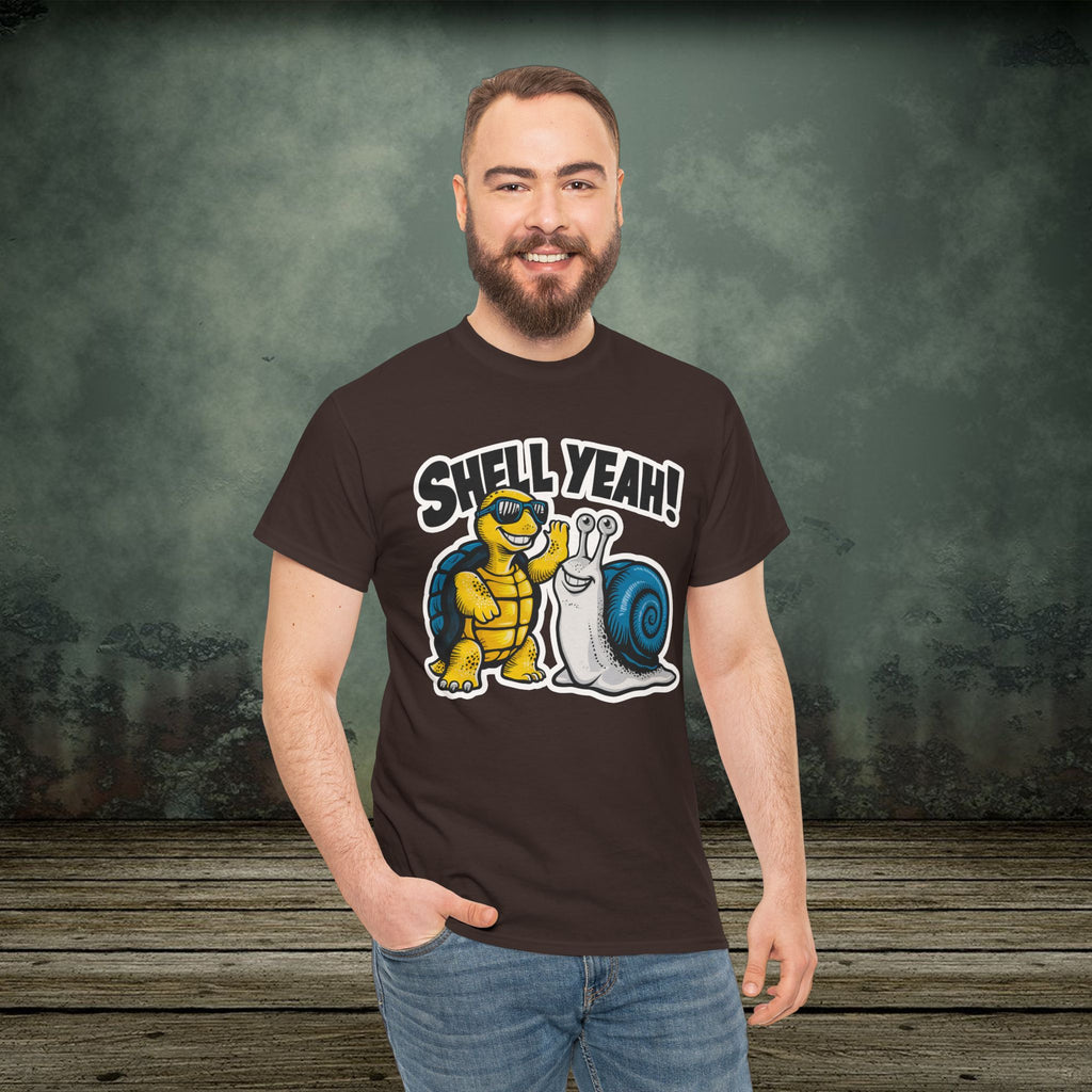 Shell Yeh! | Funny T-Shirts | Best Humor Graphic Tees