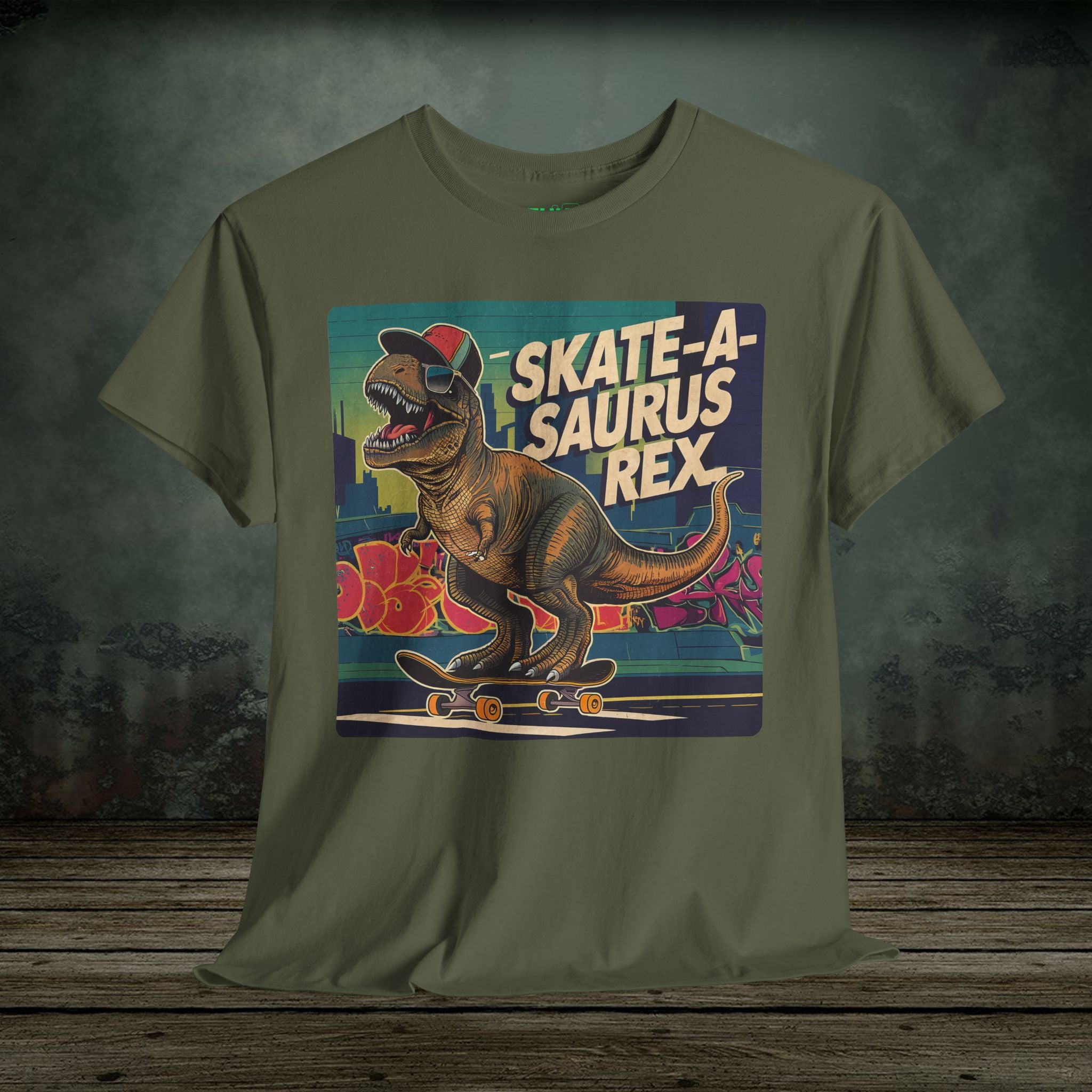Skate Rex | Funny T-Shirts | Best Humor Graphic Tees