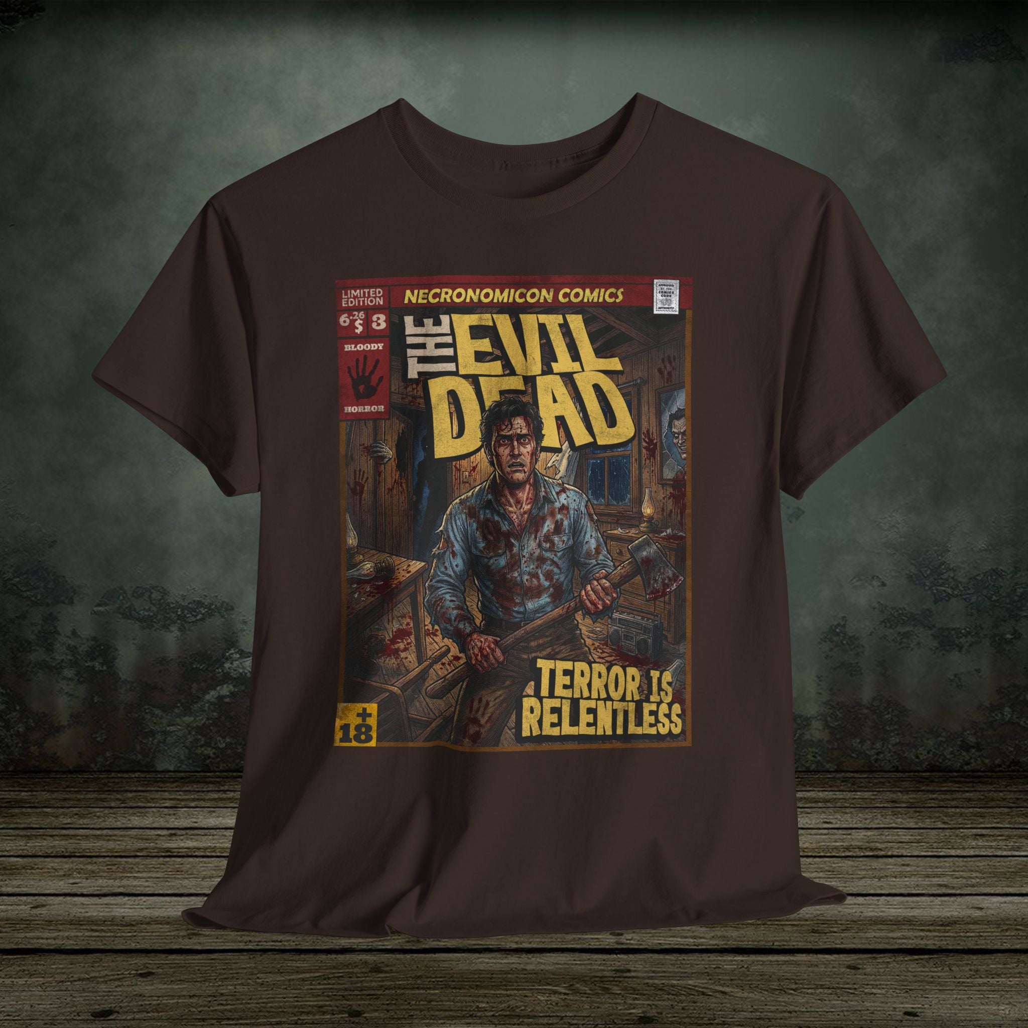 classic movie inspired vintage comic book cover art premium t-shirt
