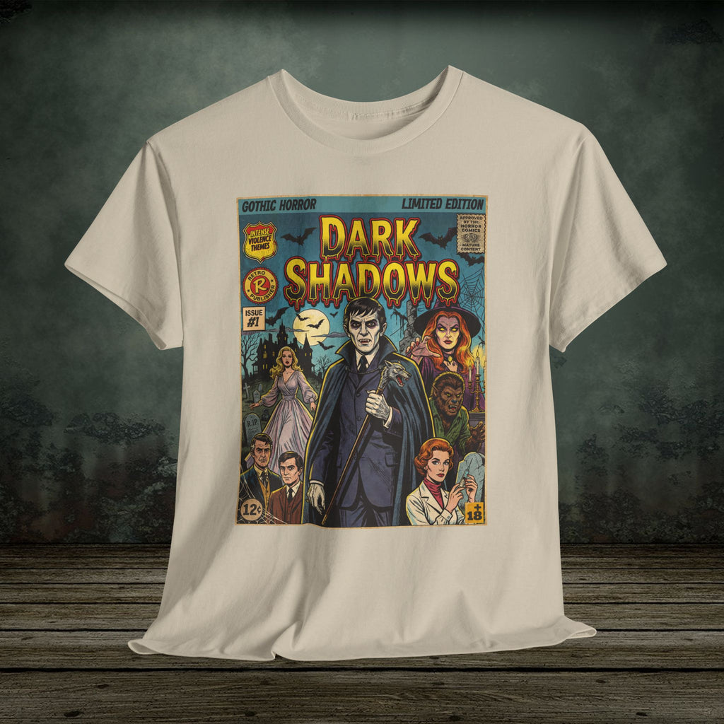 Vintage and retro movie themed t-shirts in comic book style by sukiprime