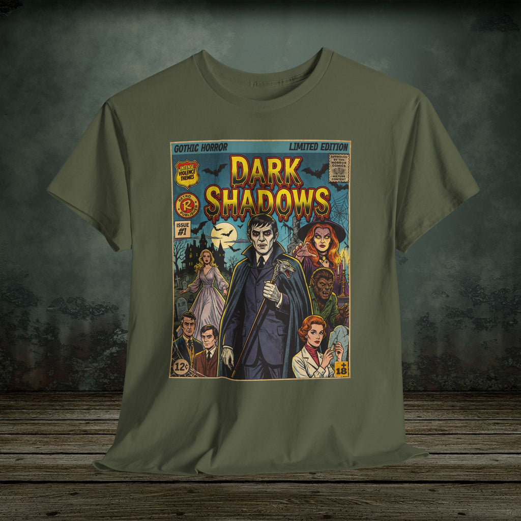 Vintage and retro movie themed t-shirts in comic book style by sukiprime