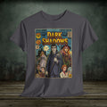 Vintage and retro movie themed t-shirts in comic book style by sukiprime