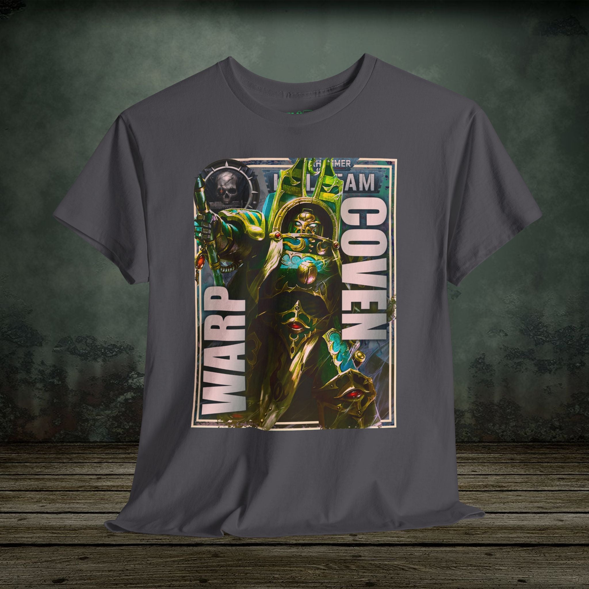 Warp Coven - Vintage Retro Gaming T-Shirt - SukiPrime