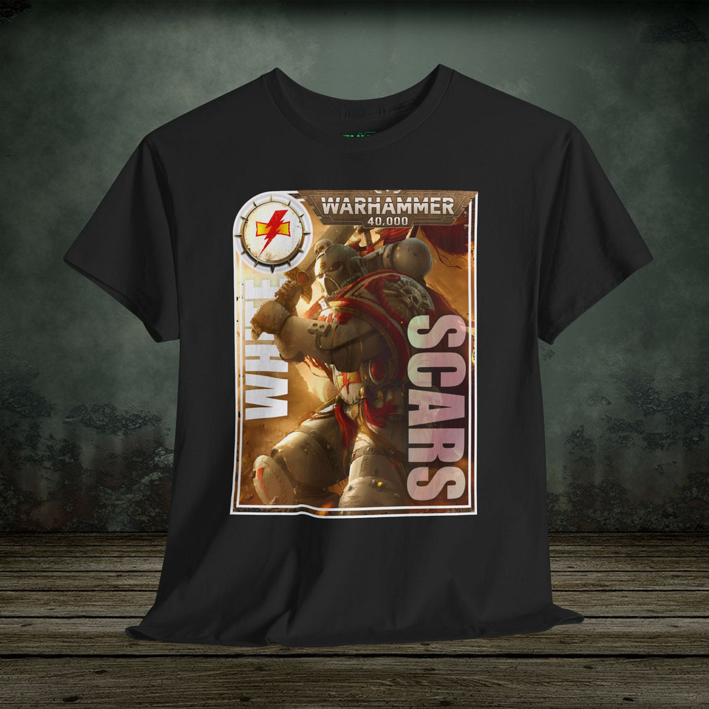 White Scars - Vintage Retro Gaming T-Shirt - SukiPrime