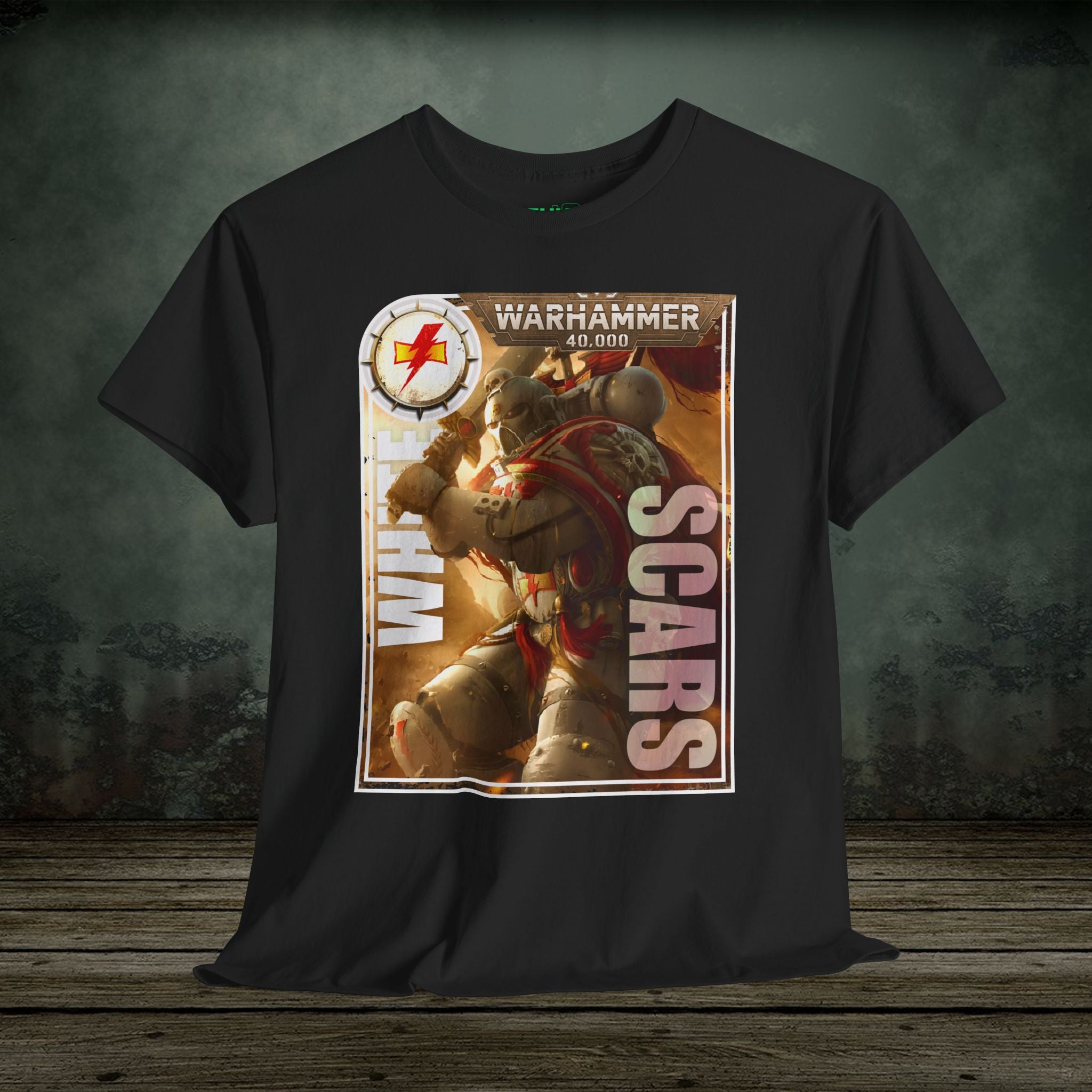 White Scars - Vintage Retro Gaming T-Shirt - SukiPrime