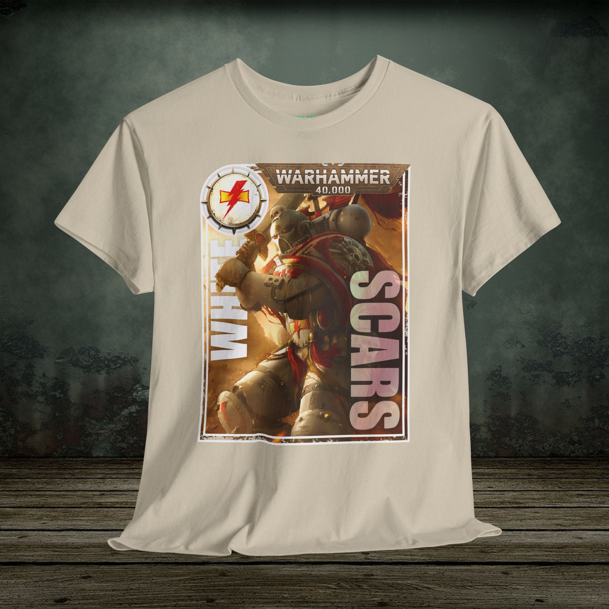 White Scars - Vintage Retro Gaming T-Shirt - SukiPrime