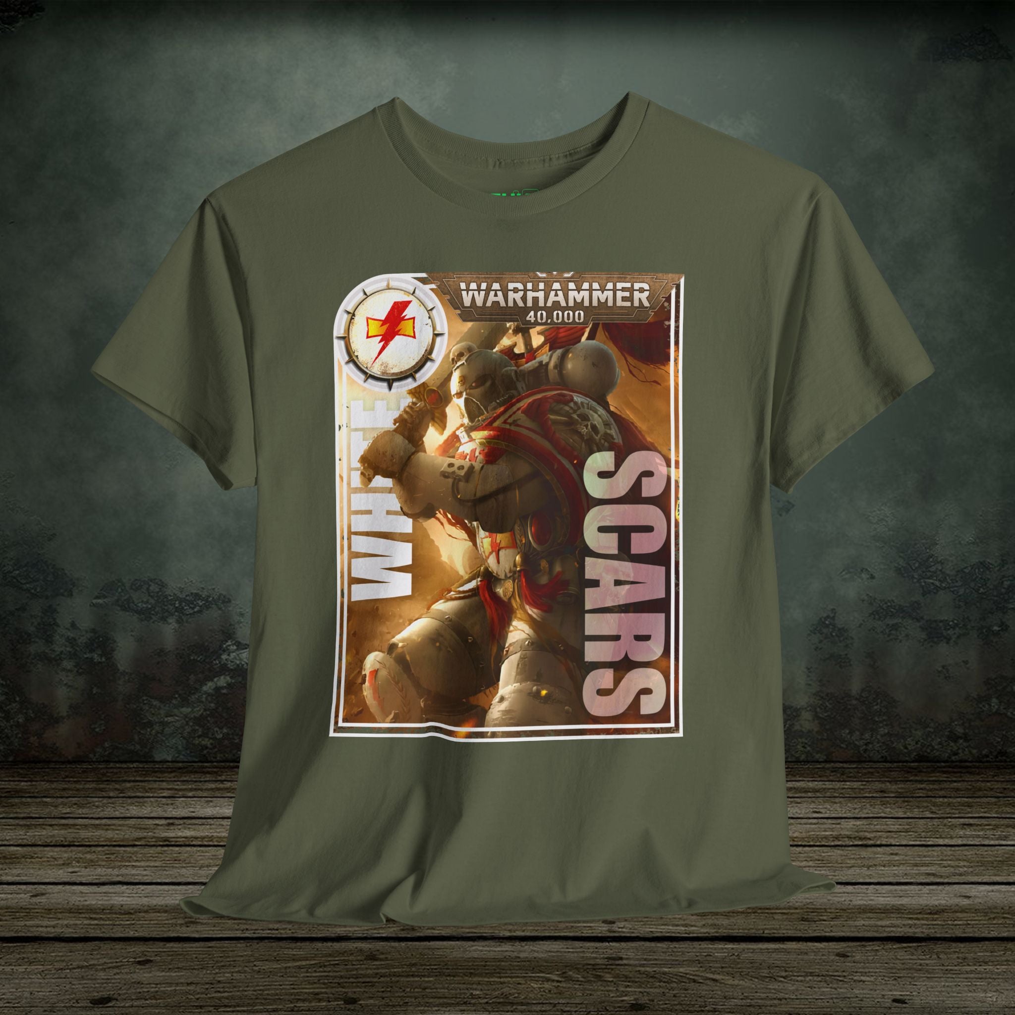White Scars - Vintage Retro Gaming T-Shirt - SukiPrime