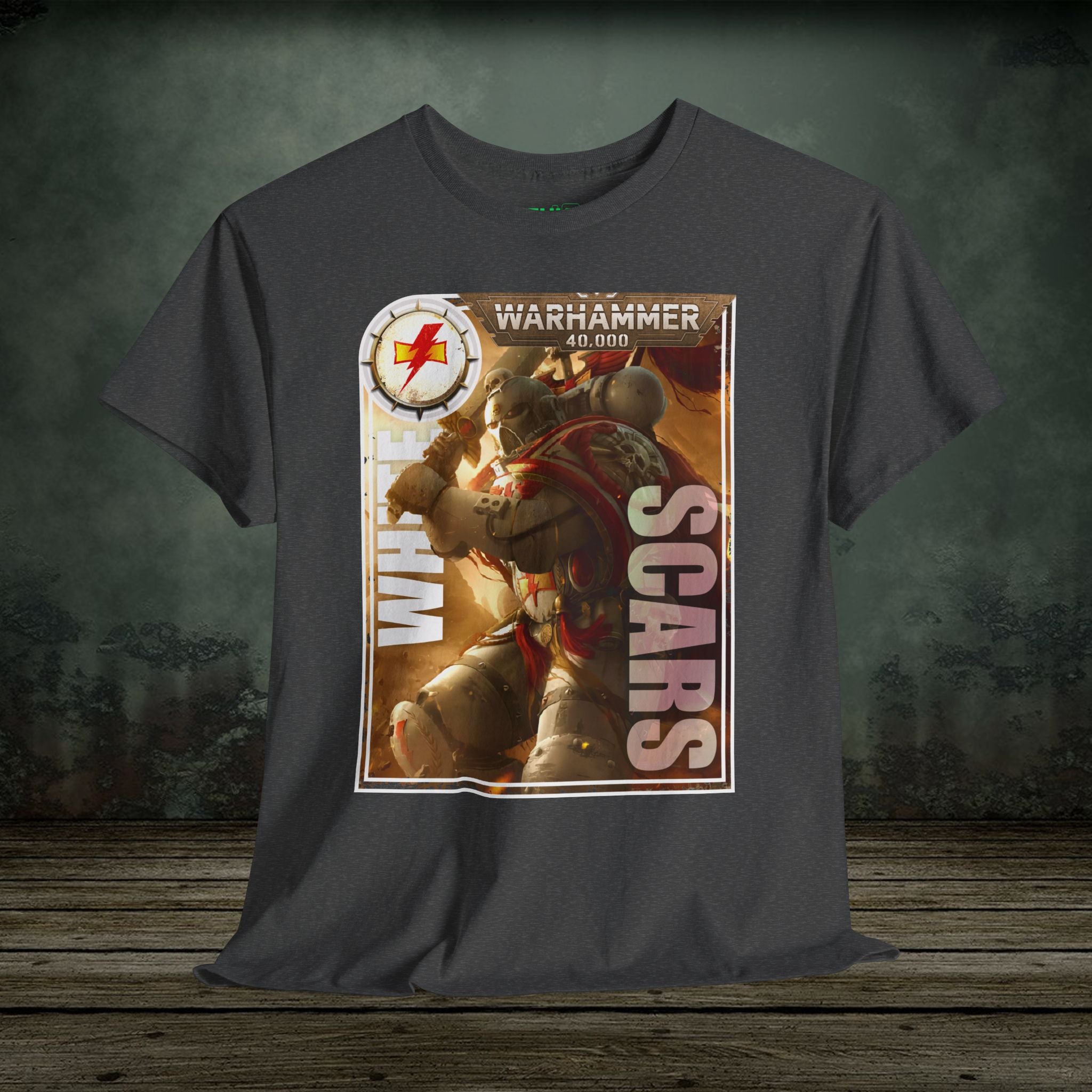 White Scars - Vintage Retro Gaming T-Shirt - SukiPrime