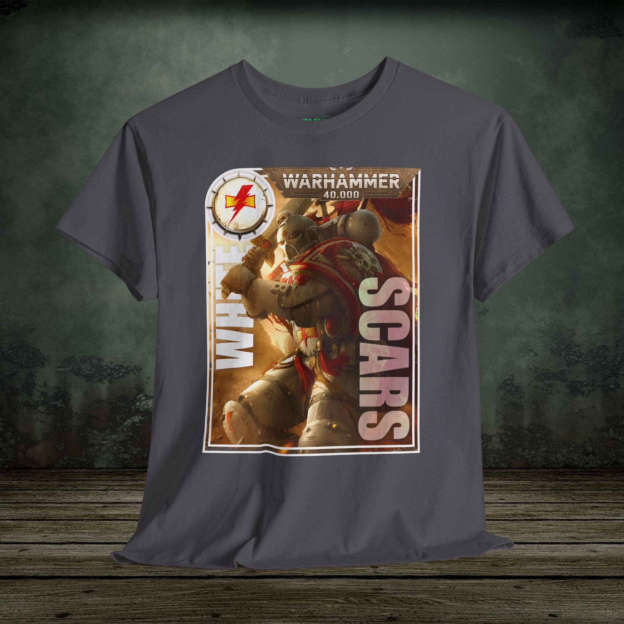 White Scars - Vintage Retro Gaming T-Shirt - SukiPrime
